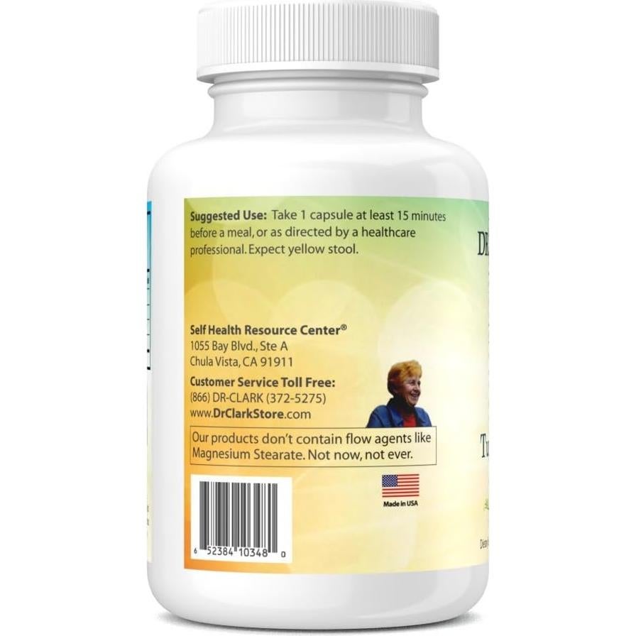 Extracto de Cúrcuma y Pimienta Negra Dr. Clark 710mg 100 Cápsulas