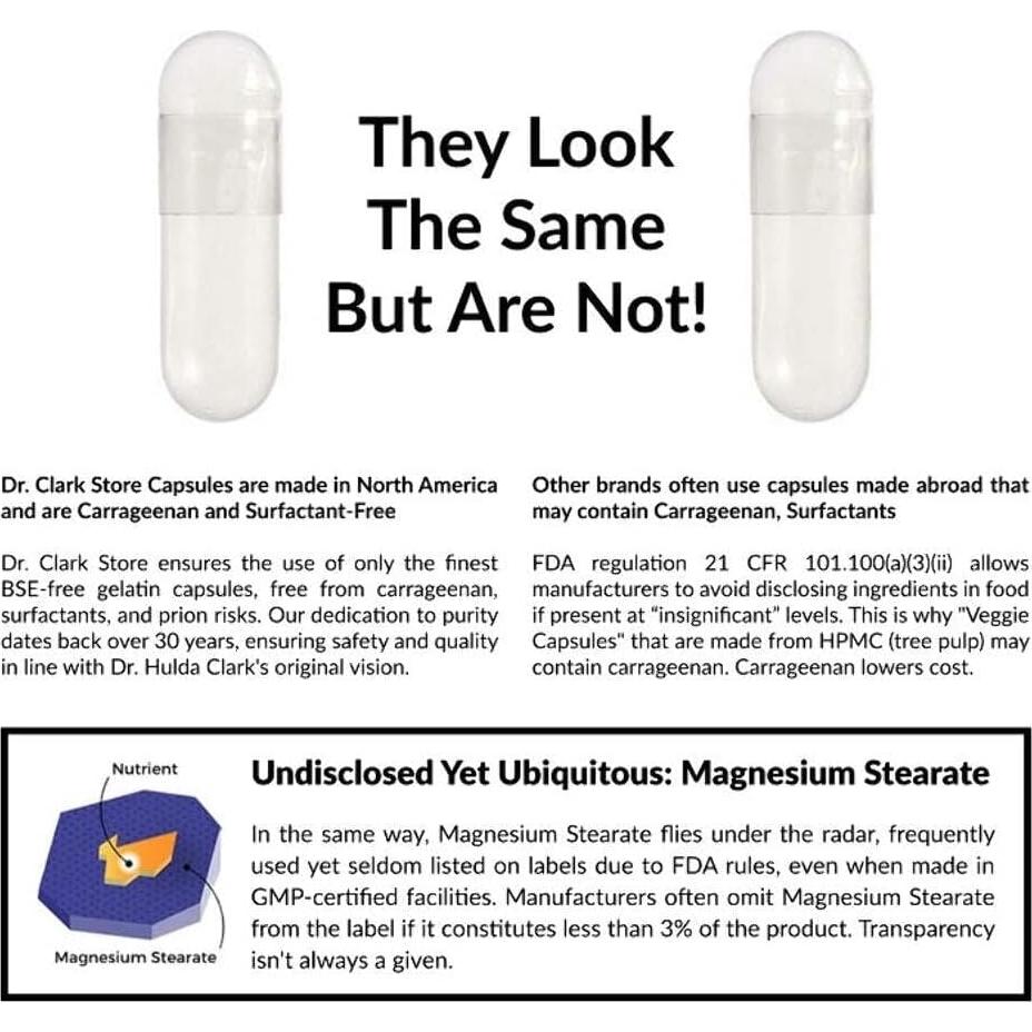 Extracto de Cúrcuma y Pimienta Negra Dr. Clark 710mg 100 Cápsulas