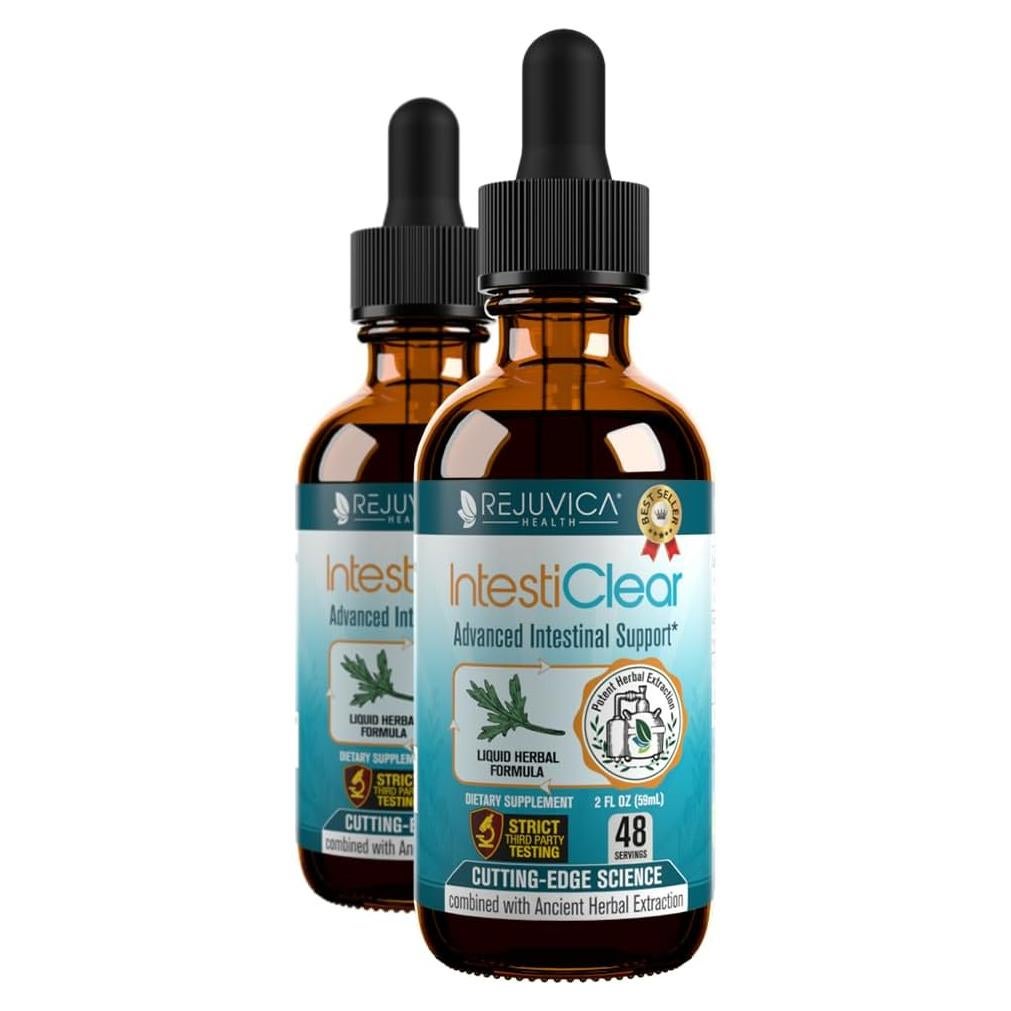 Rejuvica Health IntestiClear 59ml - Limpieza Intestinal Herbal