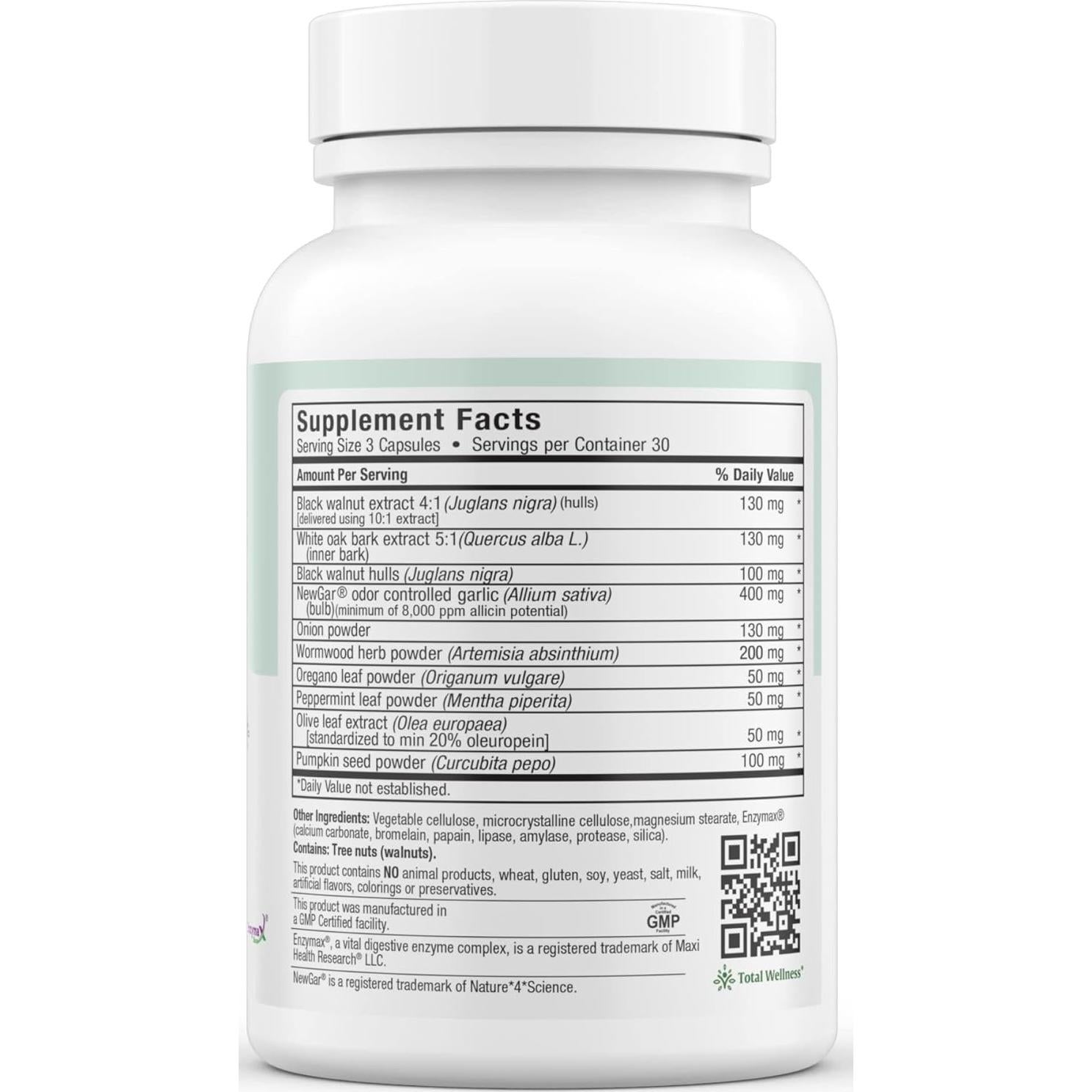 Limpieza Intestinal Maxi Health 90 Cápsulas - Desintoxicación Natural