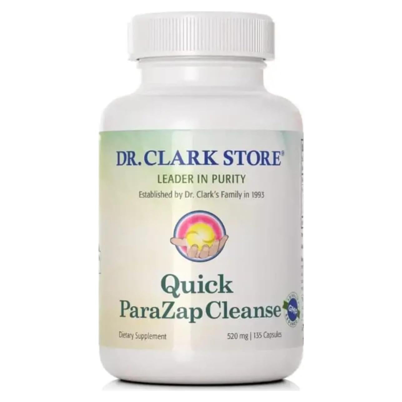 Suplemento Digestivo Dr Clark Store Para-Zap 520mg 135 Cápsulas