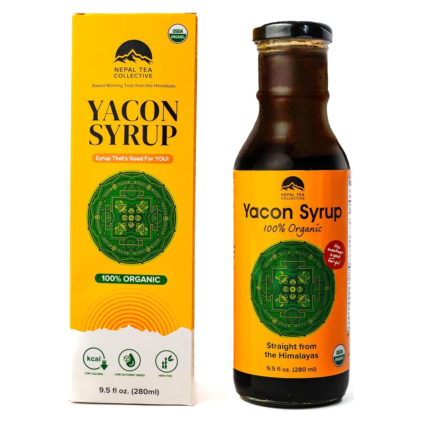 Jarabe de Yacón Orgánico Global Family Farms 281.5 ml