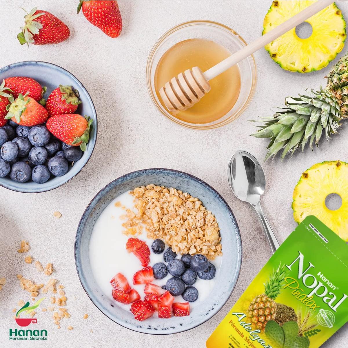 Nopal Pinalax 100% Natural Mezcla Alta en Fibra 454g