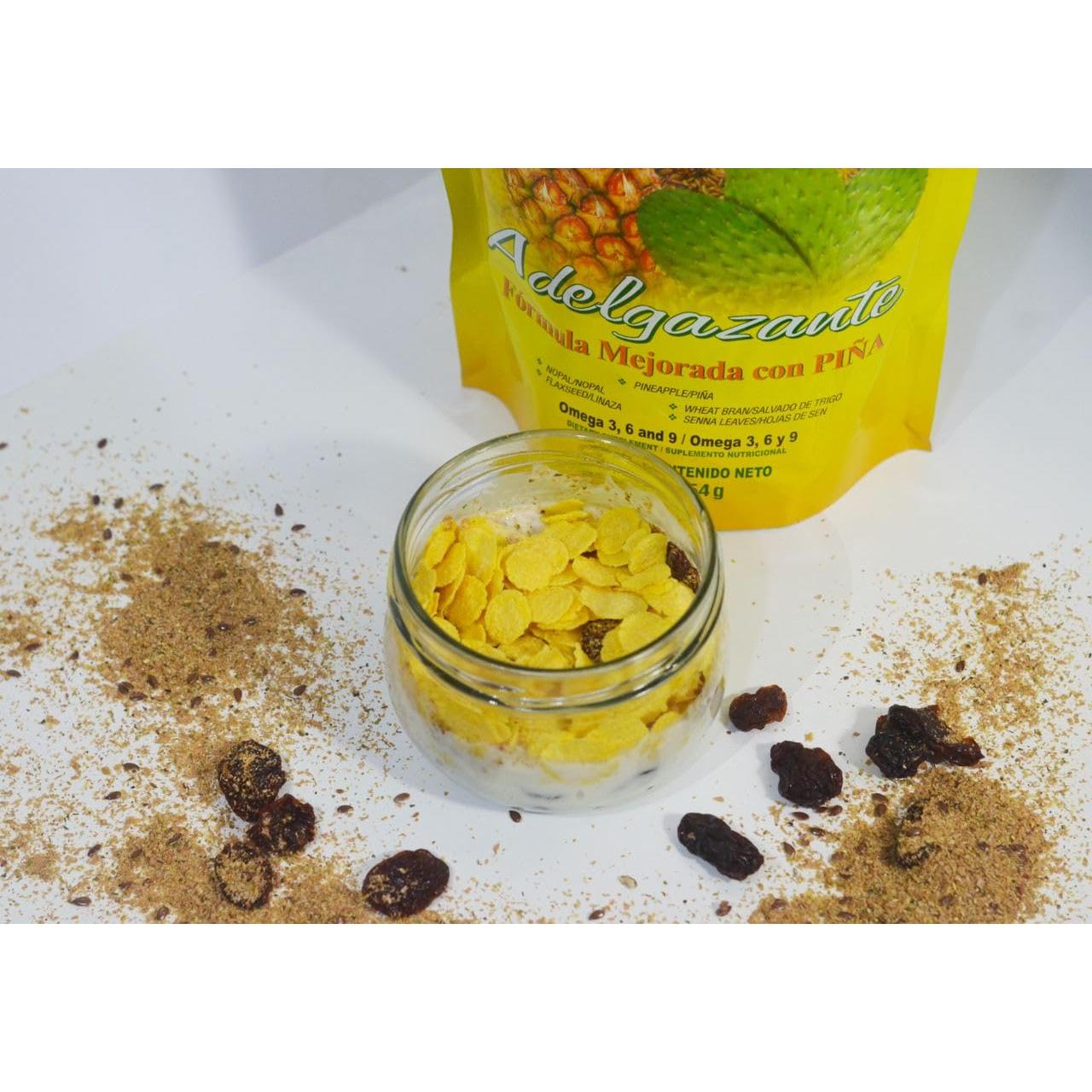 Nopal Pinalax 100% Natural Mezcla Alta en Fibra 454g