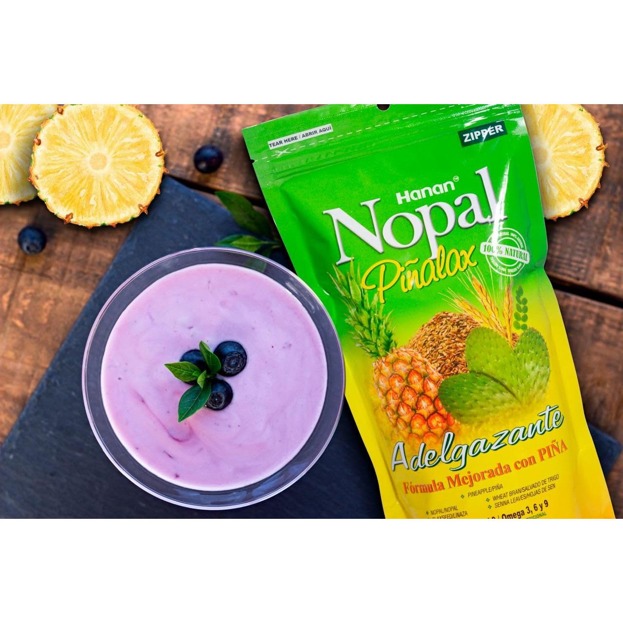 Nopal Pinalax 100% Natural Mezcla Alta en Fibra 454g
