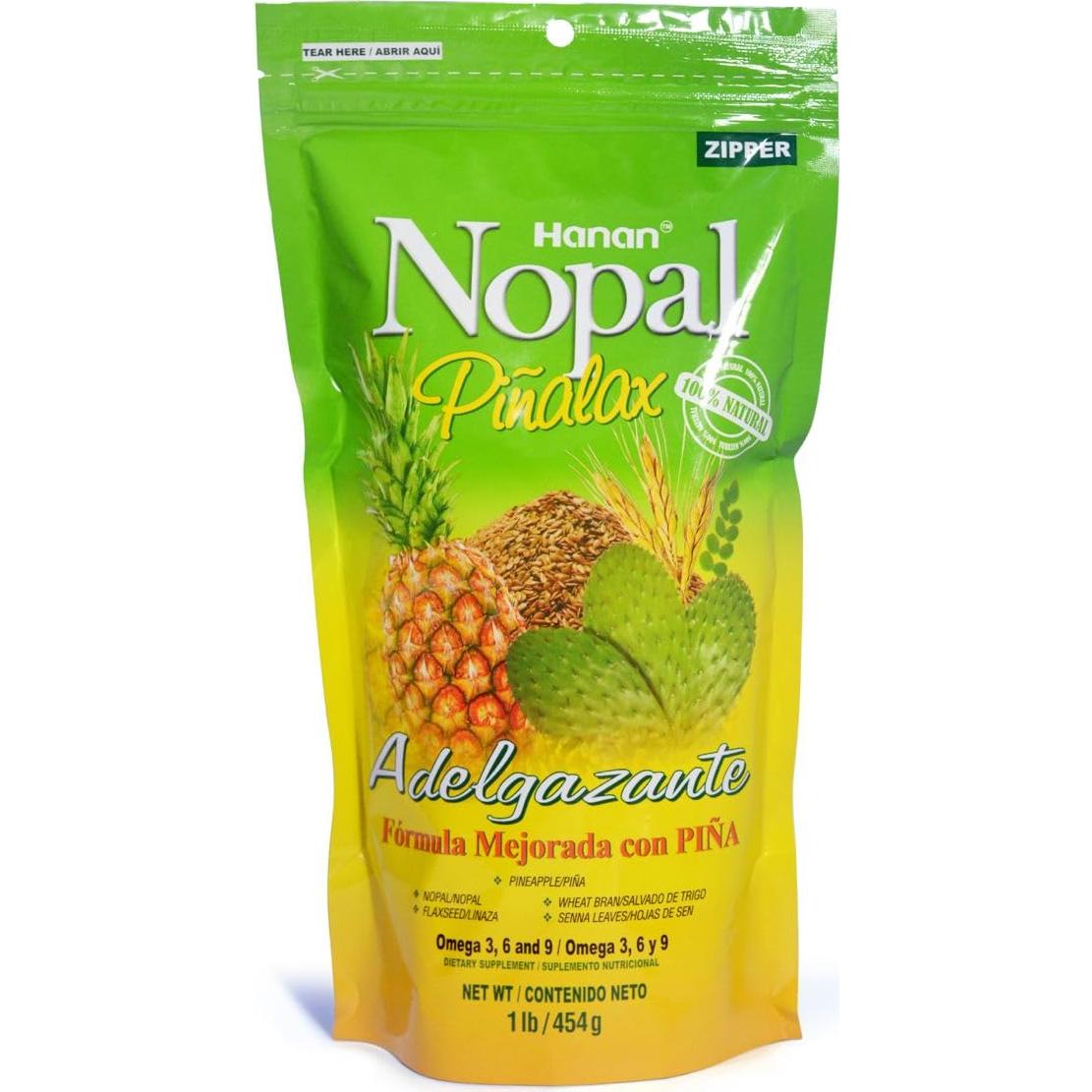 Nopal Pinalax 100% Natural Mezcla Alta en Fibra 454g