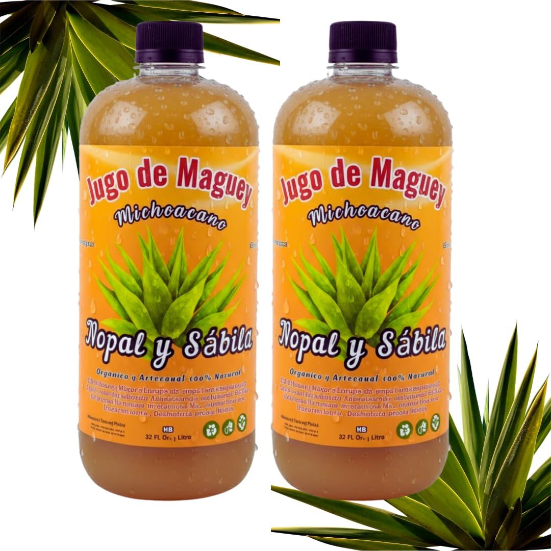 Jugo de Maguey Viral con Aloe Vera y Nopal 946 ml - Natural