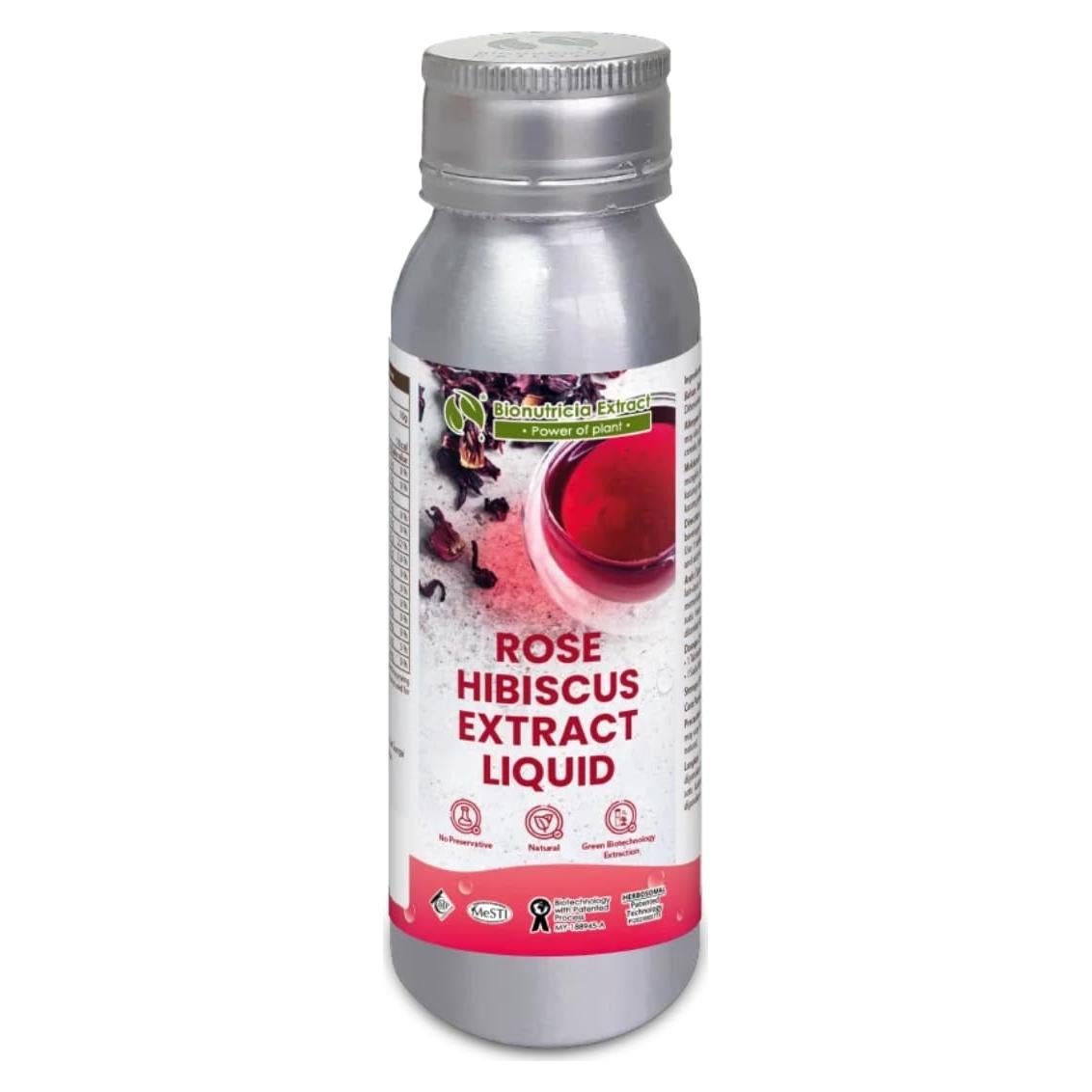 Extracto de Hibisco y Rosa Bionutricia 80g - Antioxidante Vegano