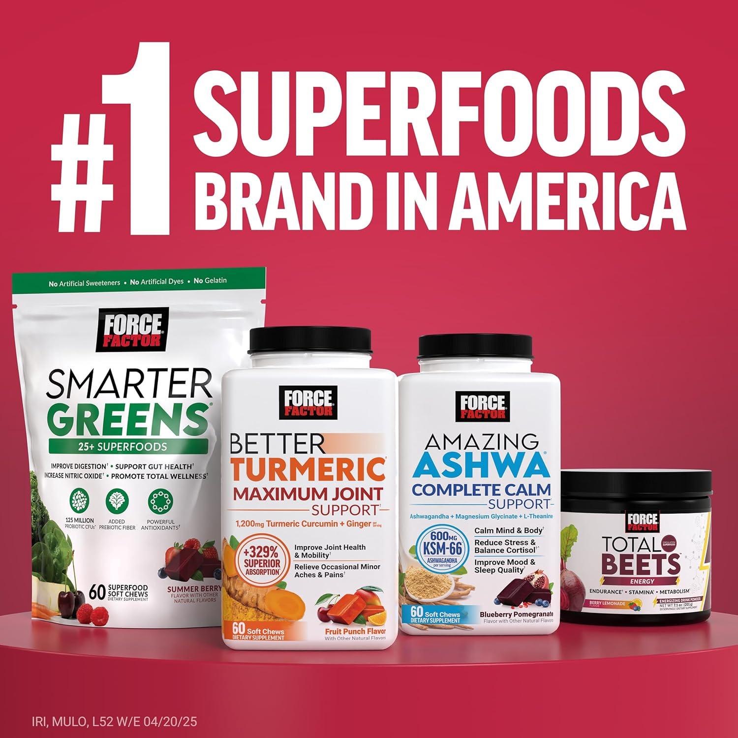 Force Factor Total Beets Polvo de Remolacha 200g - Energía y Resistencia