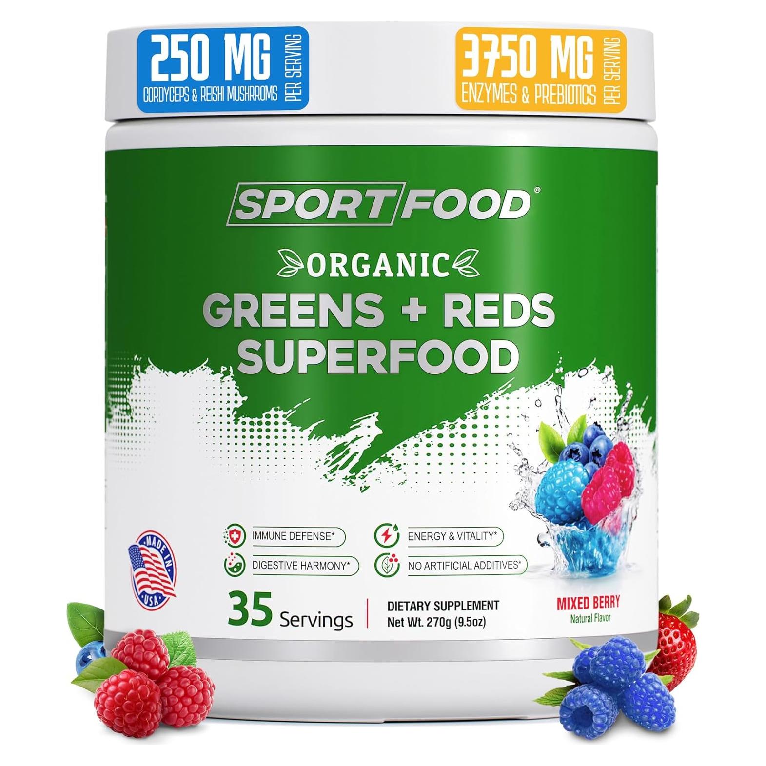 Polvo de Superalimentos Orgánicos Sport Food 255g - Energizante