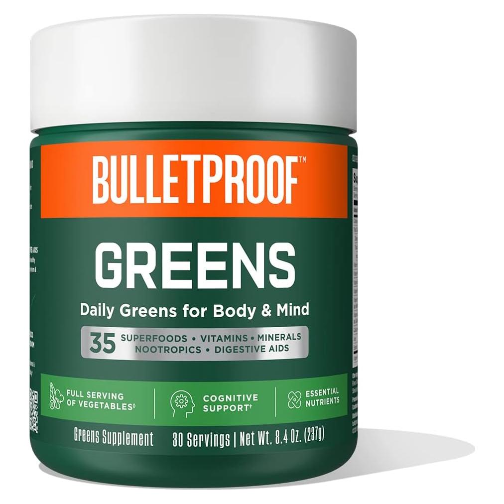 Polvo de Verduras Bulletproof Greens 250g - Superalimentos