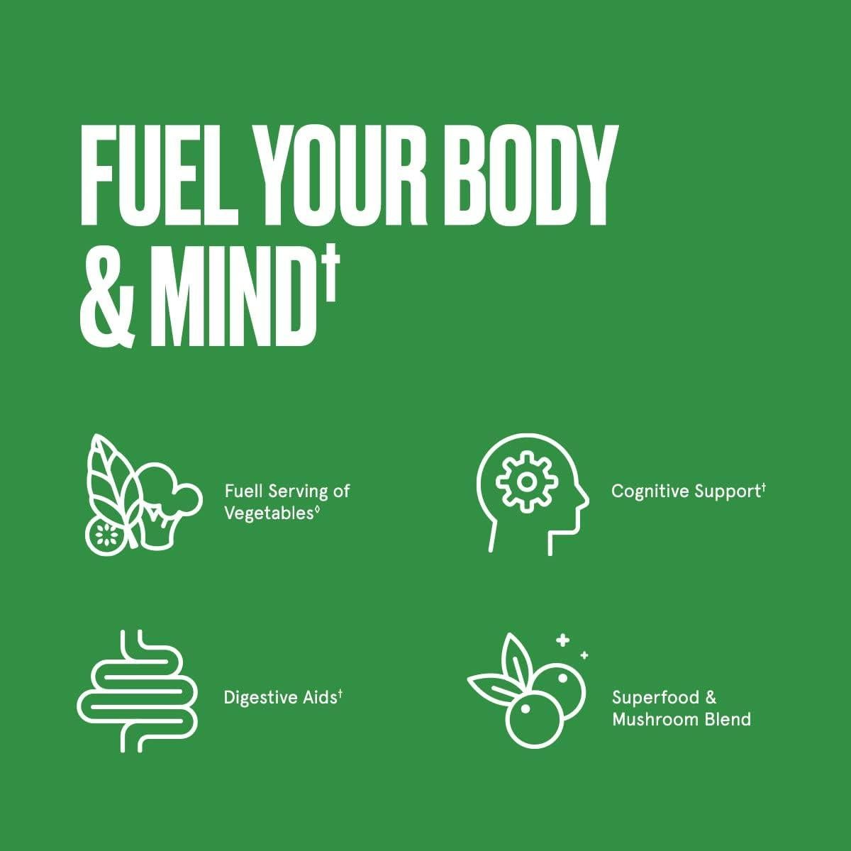 Polvo de Verduras Bulletproof Greens 250g - Superalimentos