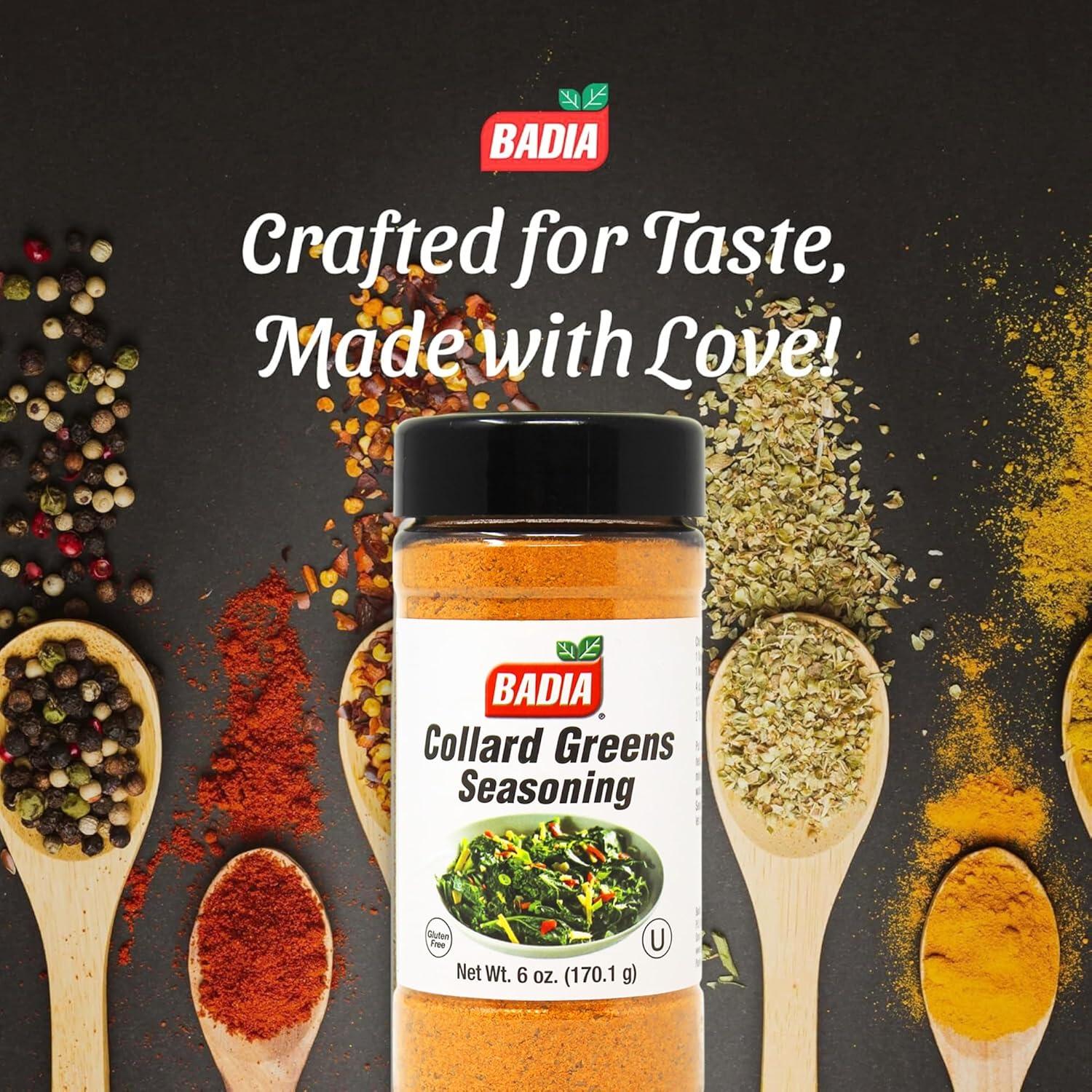 Condimento de Col Rizada Badia 170 g - Mezcla de Especias Sin Gluten