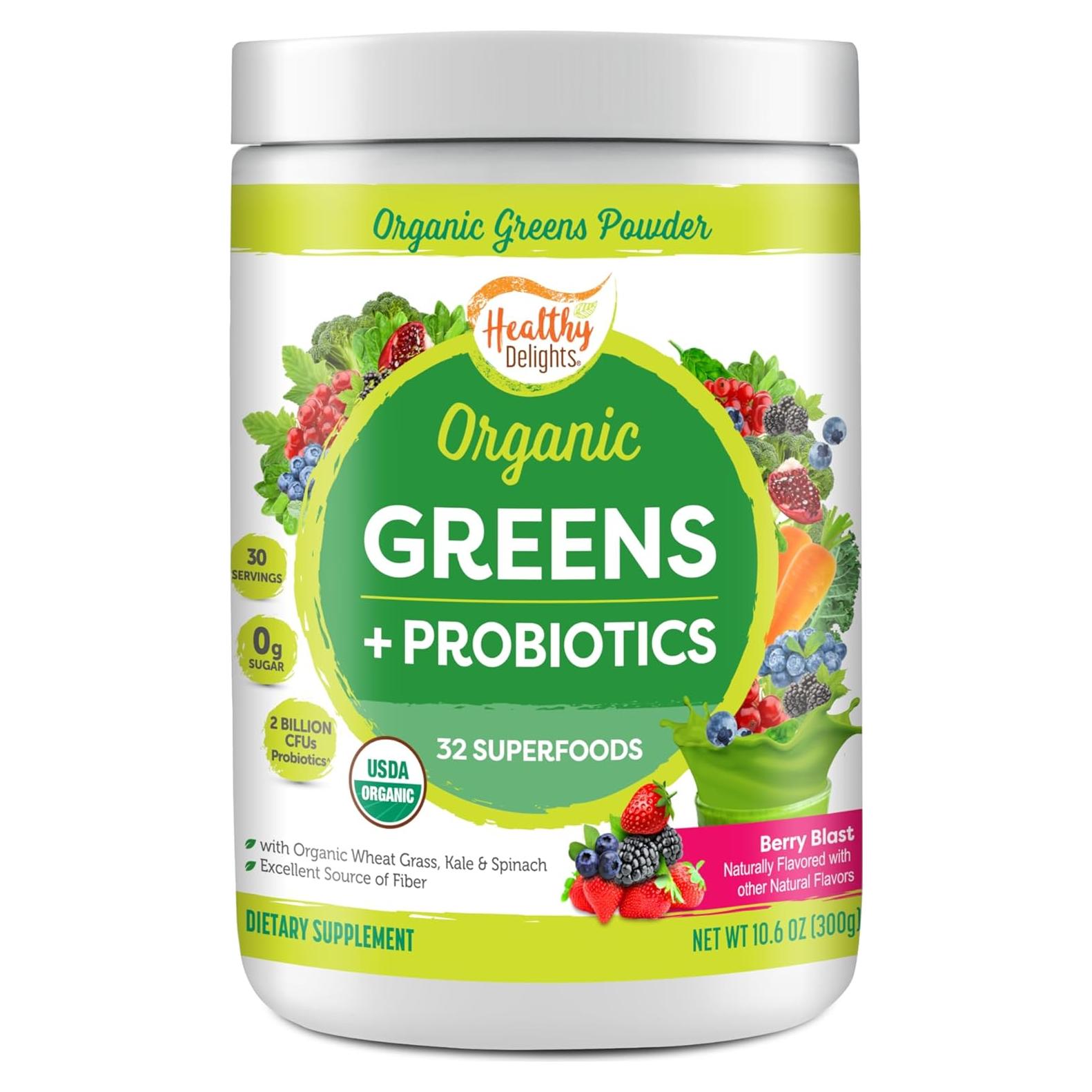 Polvo de Verduras Orgánicas Delicias Saludables 30 Porciones