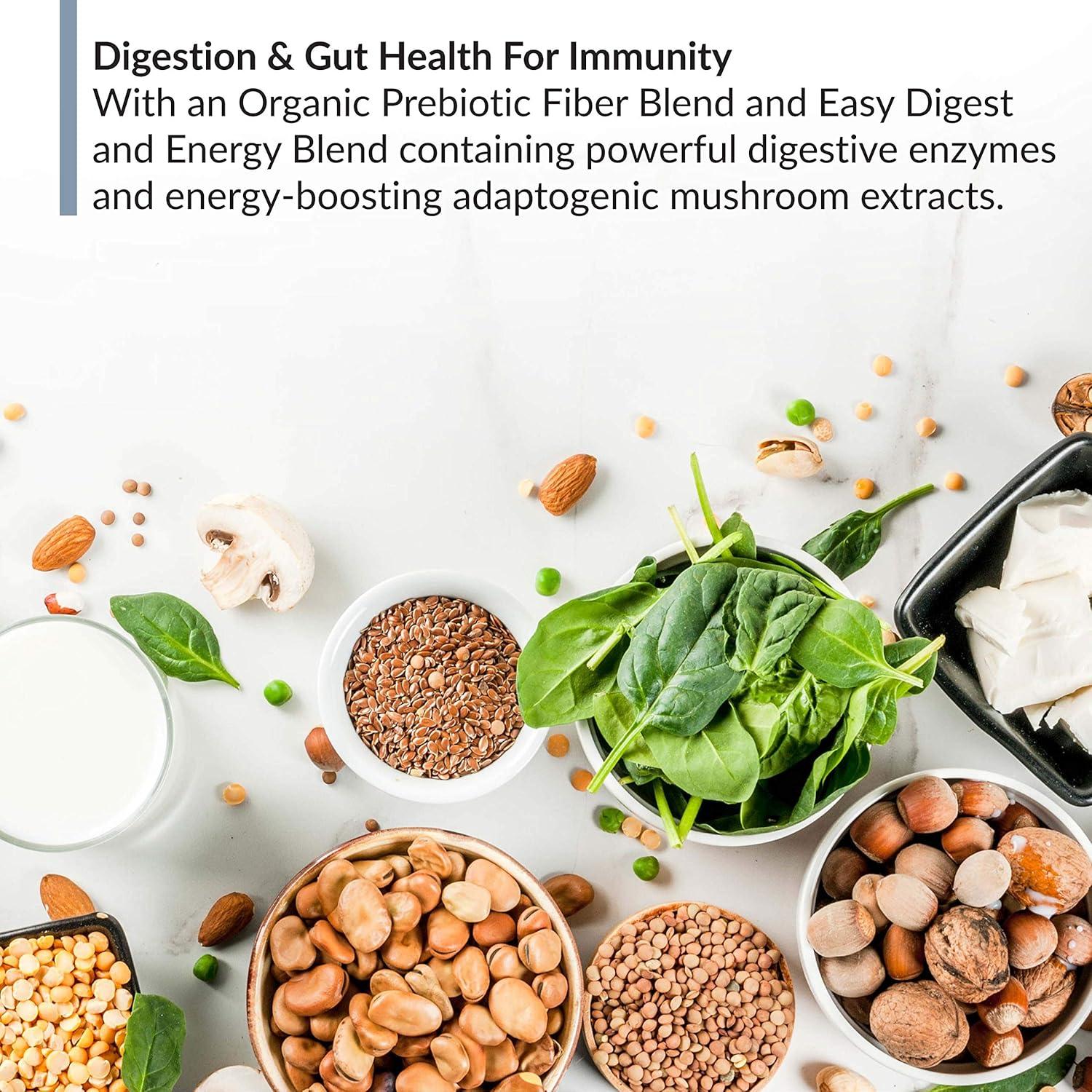 BioTrust Metabo Greens Polvo Superalimento Sabor Baya 30 Porciones