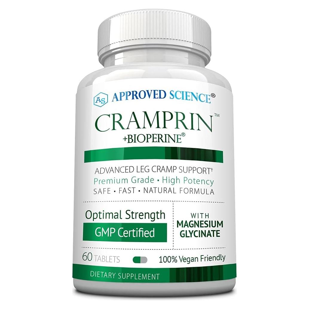 Cramprin Approved Science - Magnesio Alta Absorción 60 Cápsulas Veganas