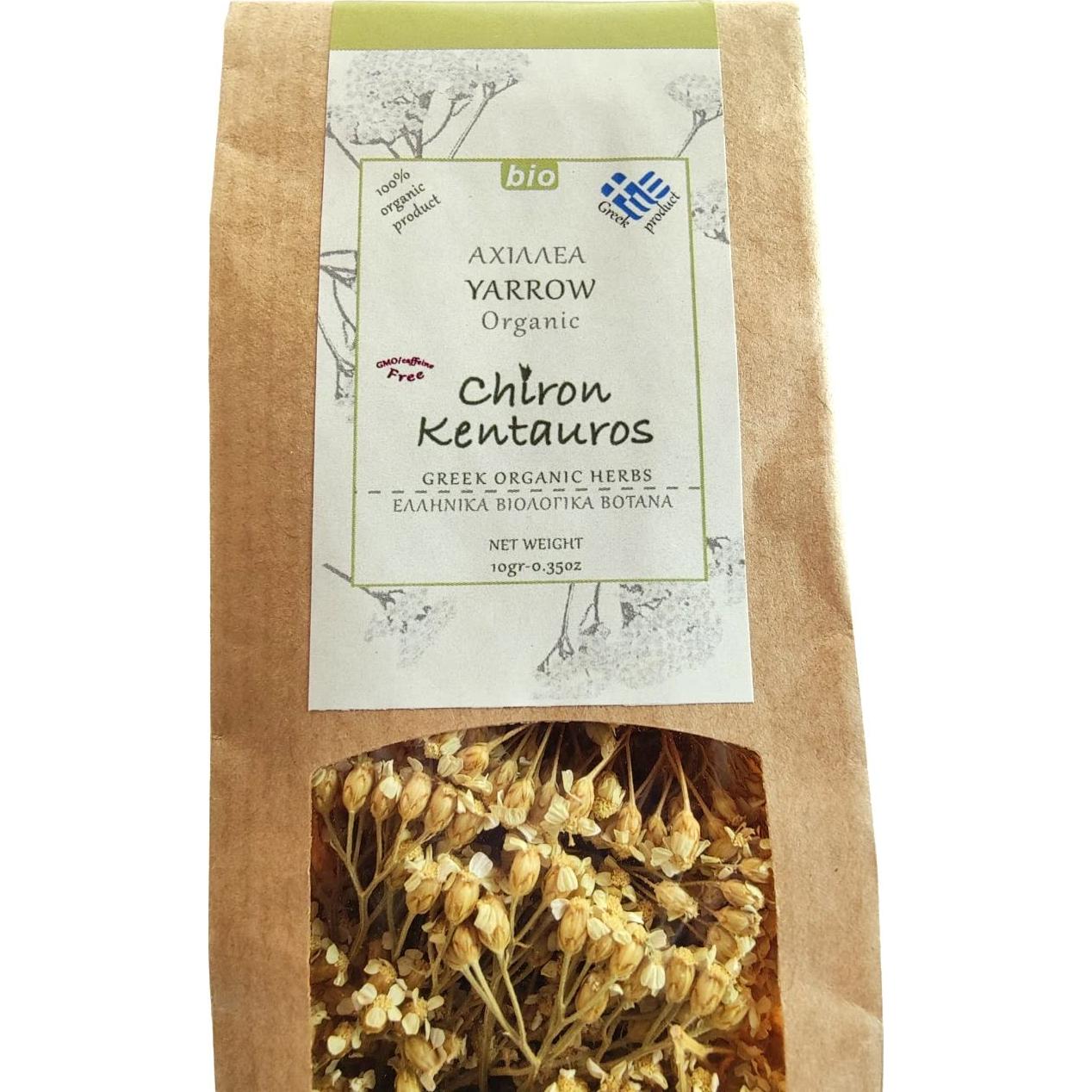 Hierba Bio Orgánica Yarrow 10g - Achillea del Monte Pelión