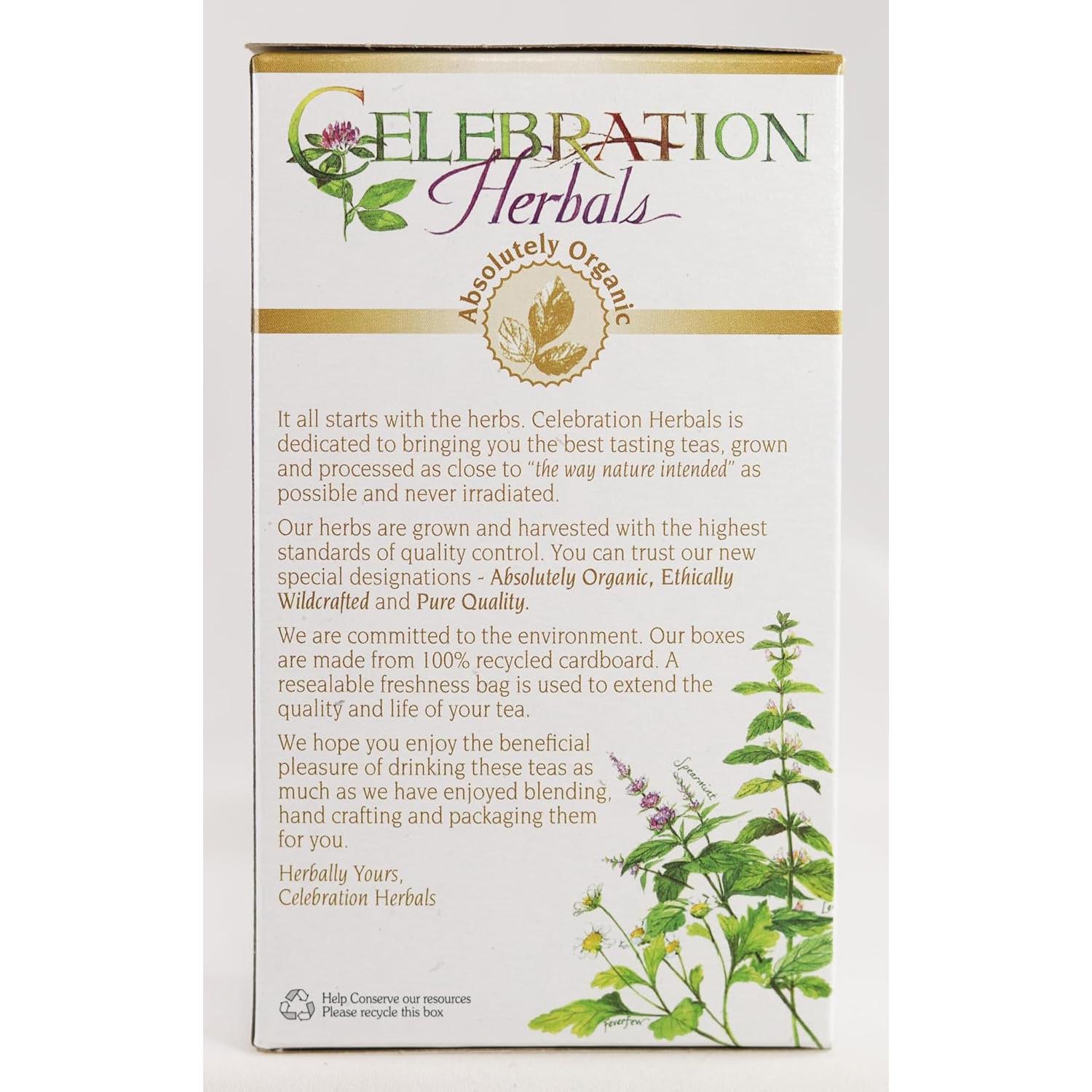 Té Herbal Suelto Orgánico Celebración Herbals Yarrow 40 g