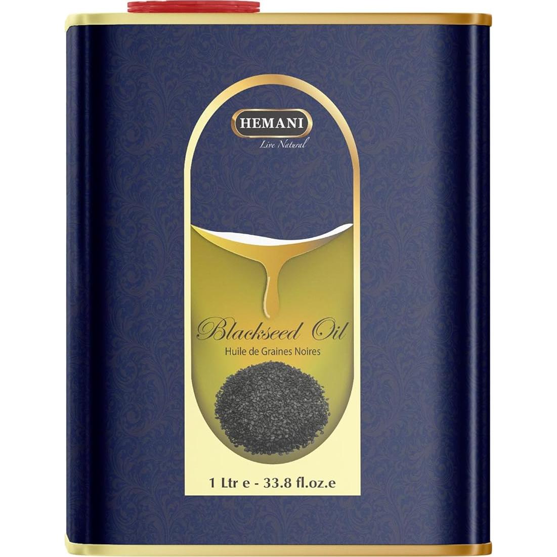 Aceite de Semilla Negra Hemani 1000ml - Comino Negro Puro