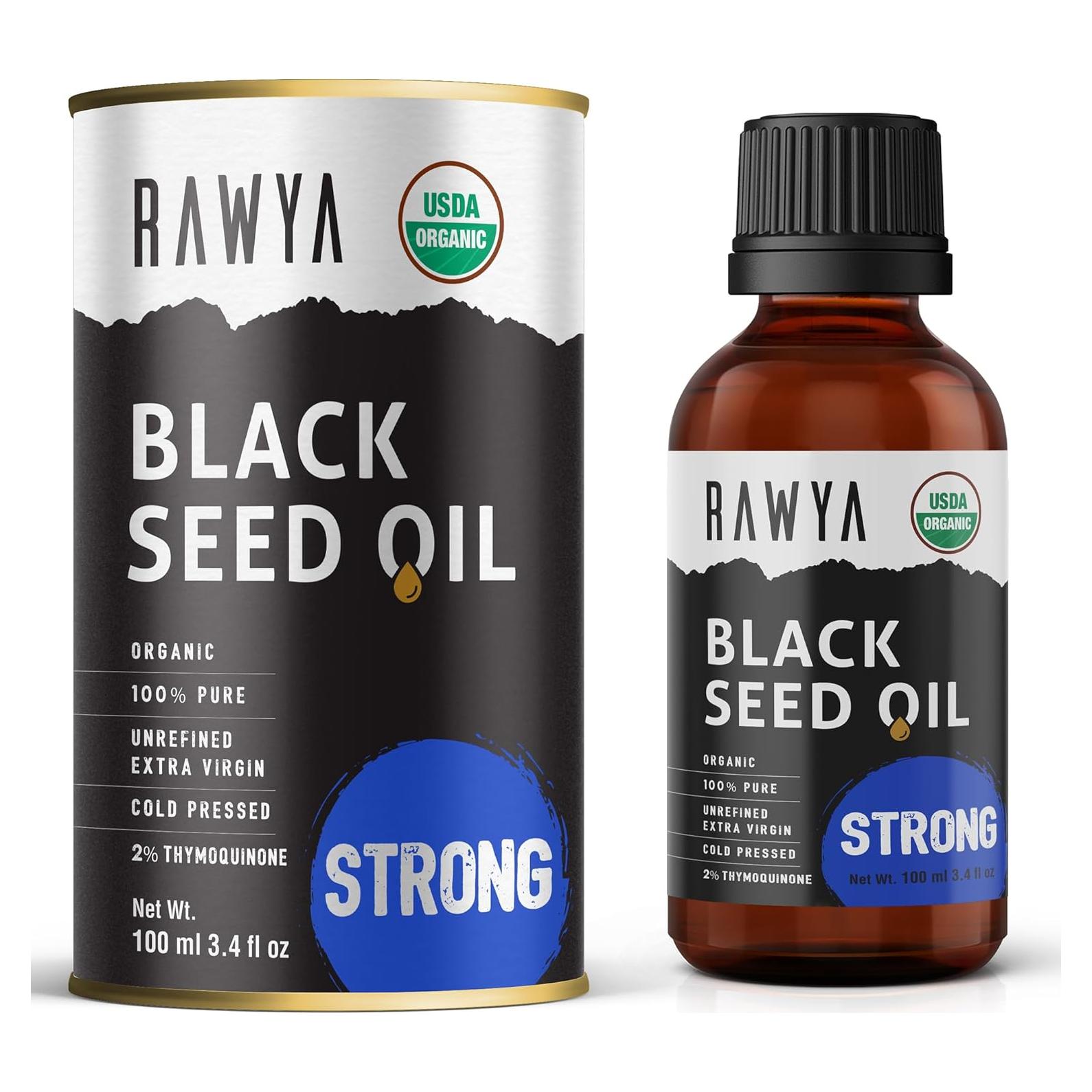 Aceite de Semilla Negra Rawya 100 ml - Prensado en Frío, Orgánico