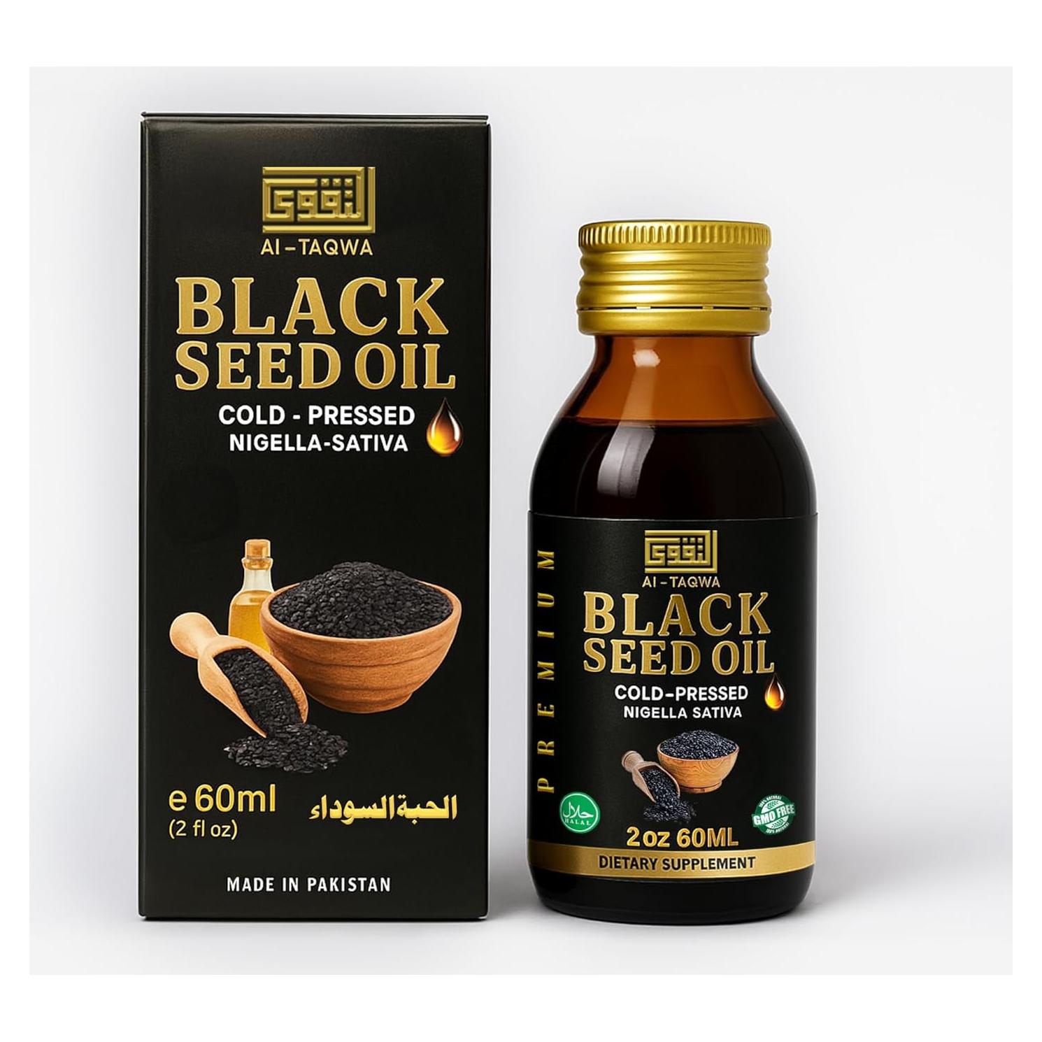 Aceite de Semilla Negra Orgánico Kalonji 60ml - Piel y Cabello