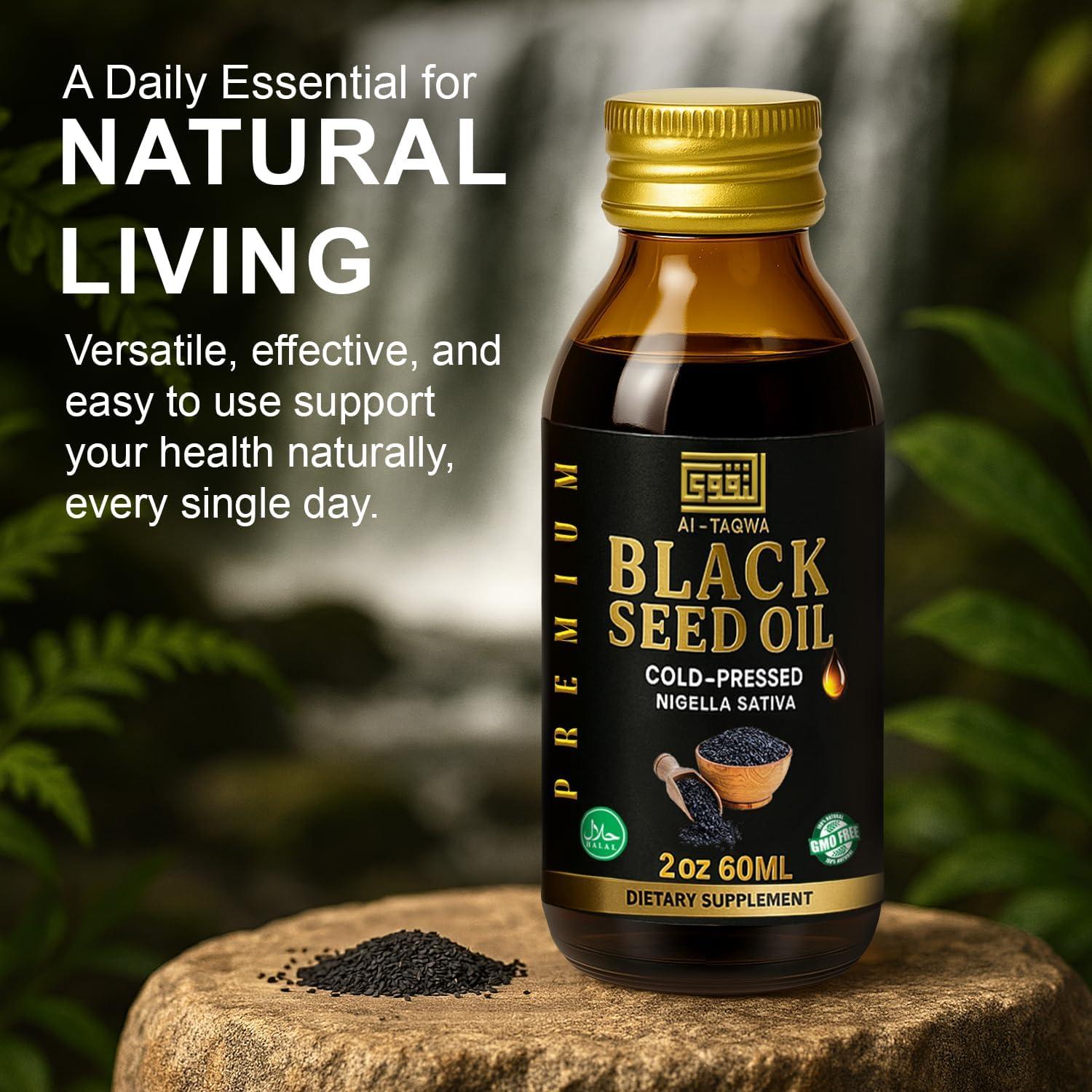 Aceite de Semilla Negra Orgánico Kalonji 60ml - Piel y Cabello