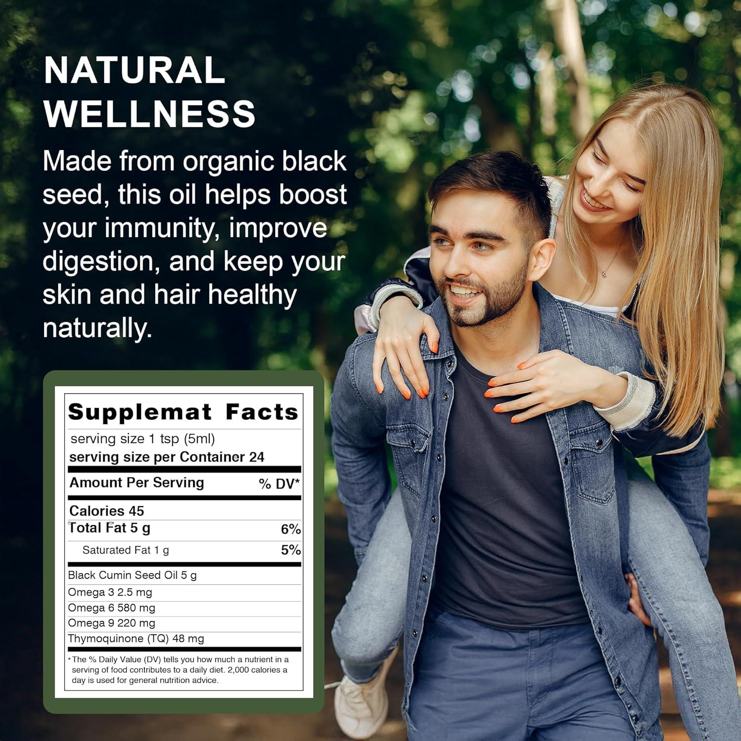 Aceite de Semilla Negra Orgánico Kalonji 60ml - Piel y Cabello