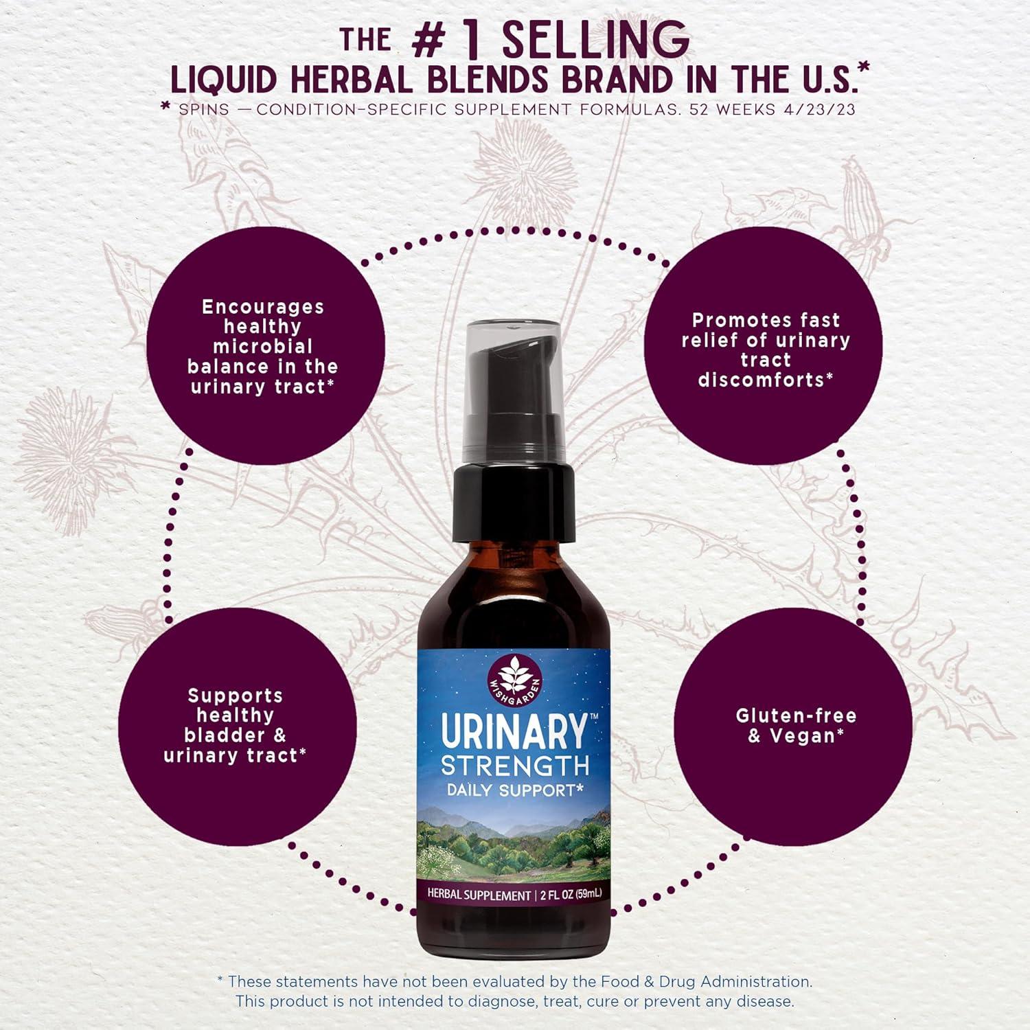 Suplemento Herbal WishGarden Fuerza Urinaria 118 mL