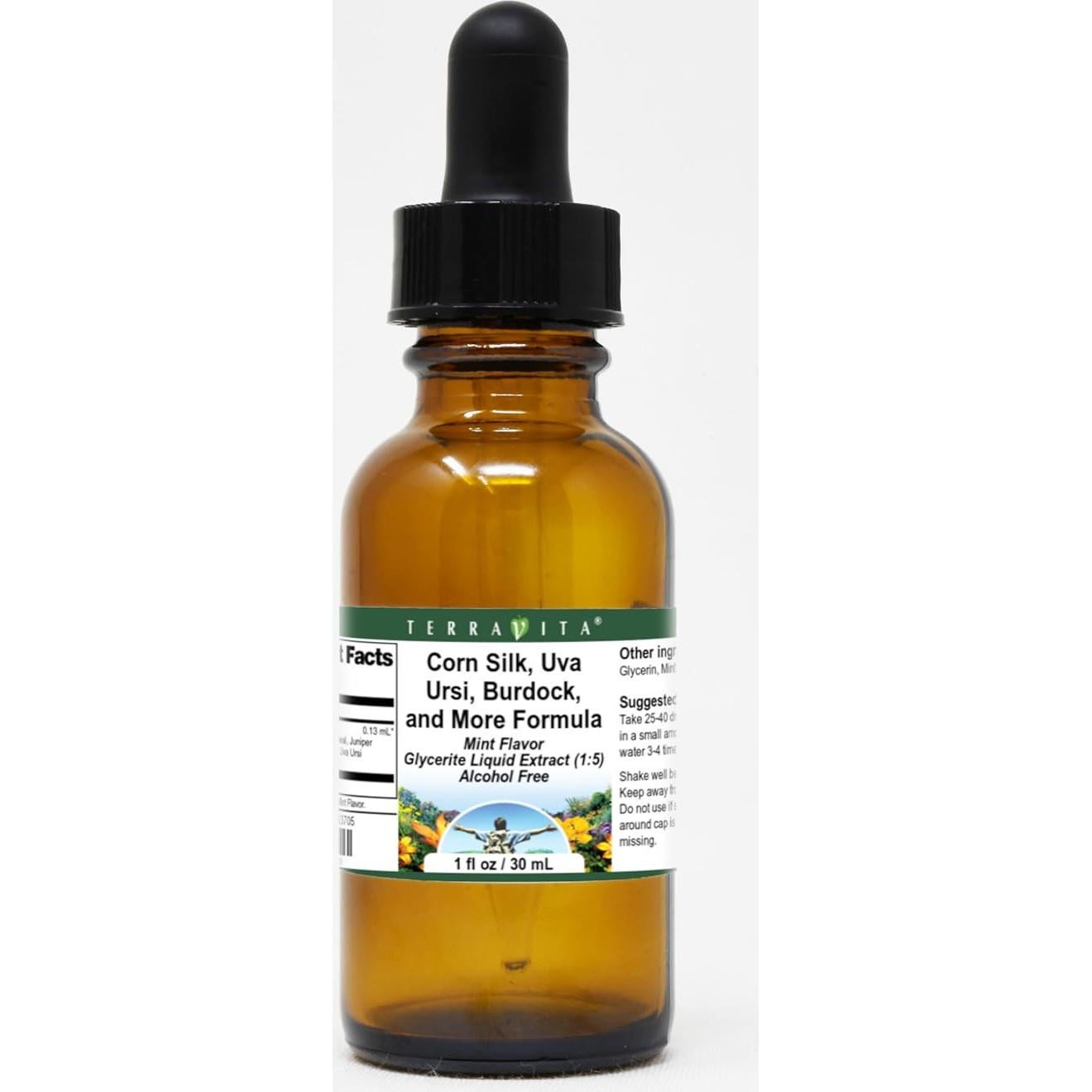 Extracto Líquido Glicerita TerraVita 28.35 g Sabor Menta