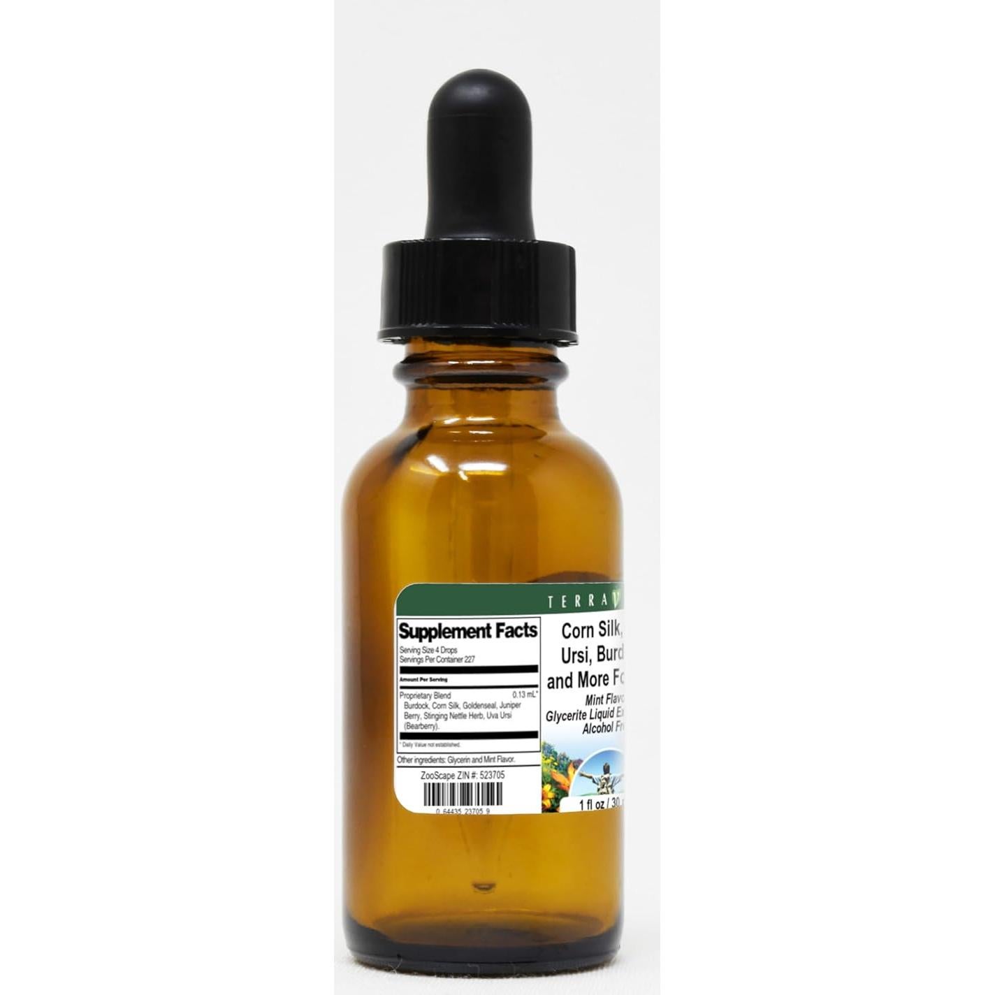 Extracto Líquido Glicerita TerraVita 28.35 g Sabor Menta