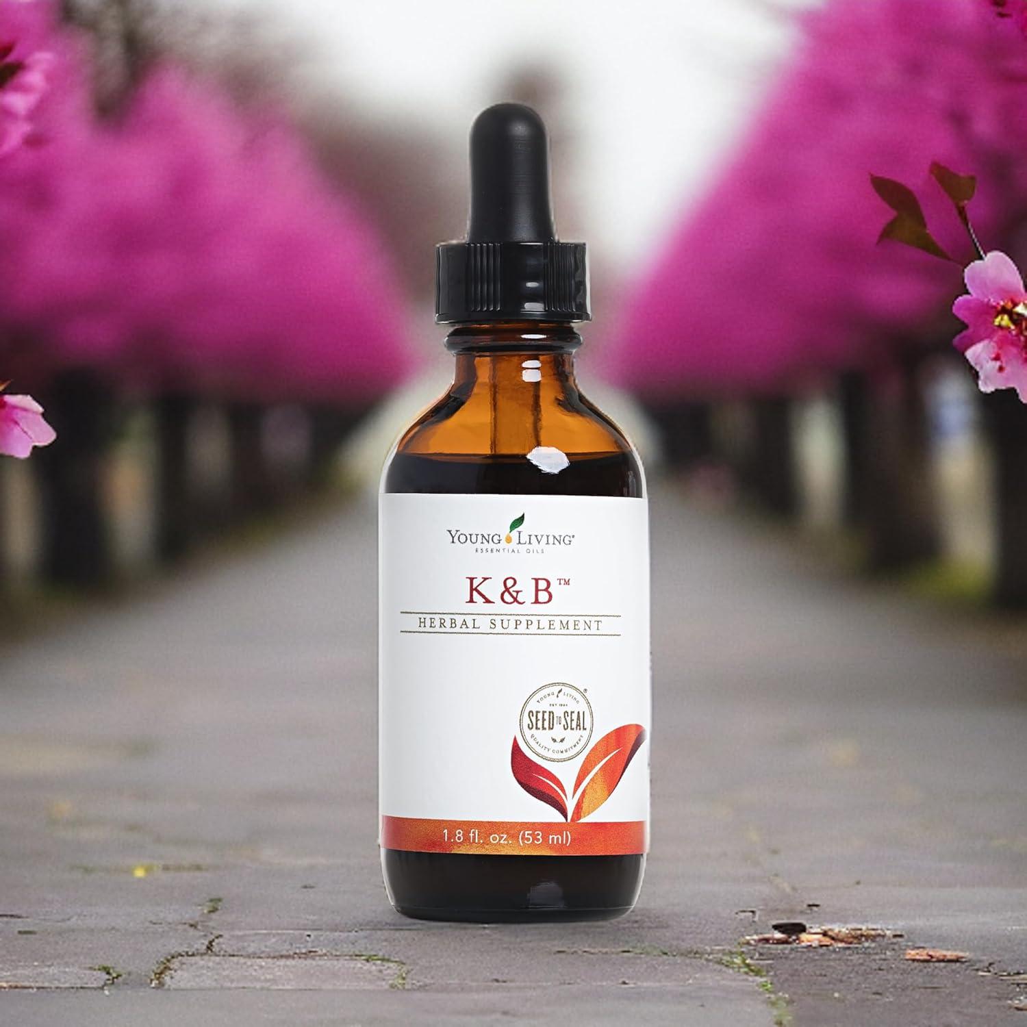 Suplemento Herbal Young Living K & B 53.24 ml - Aceites Esenciales