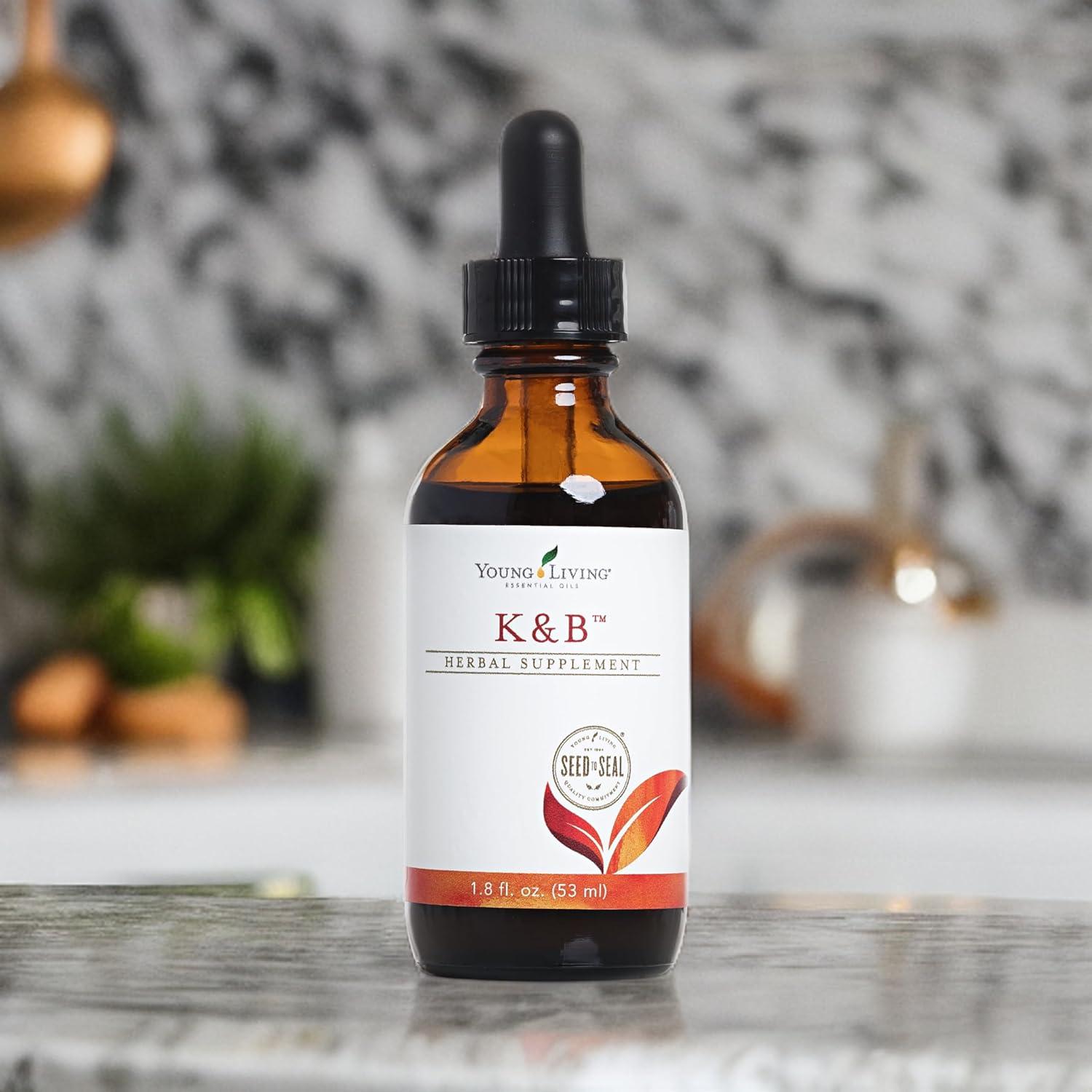 Suplemento Herbal Young Living K & B 53.24 ml - Aceites Esenciales