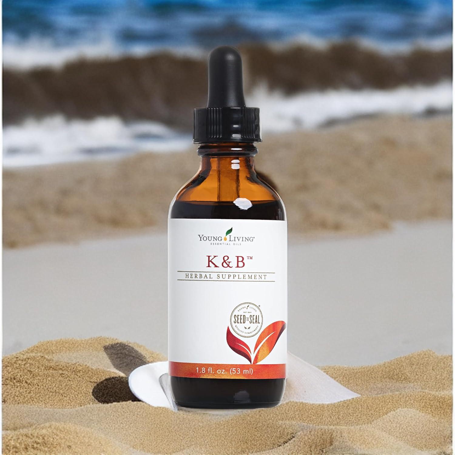 Suplemento Herbal Young Living K & B 53.24 ml - Aceites Esenciales