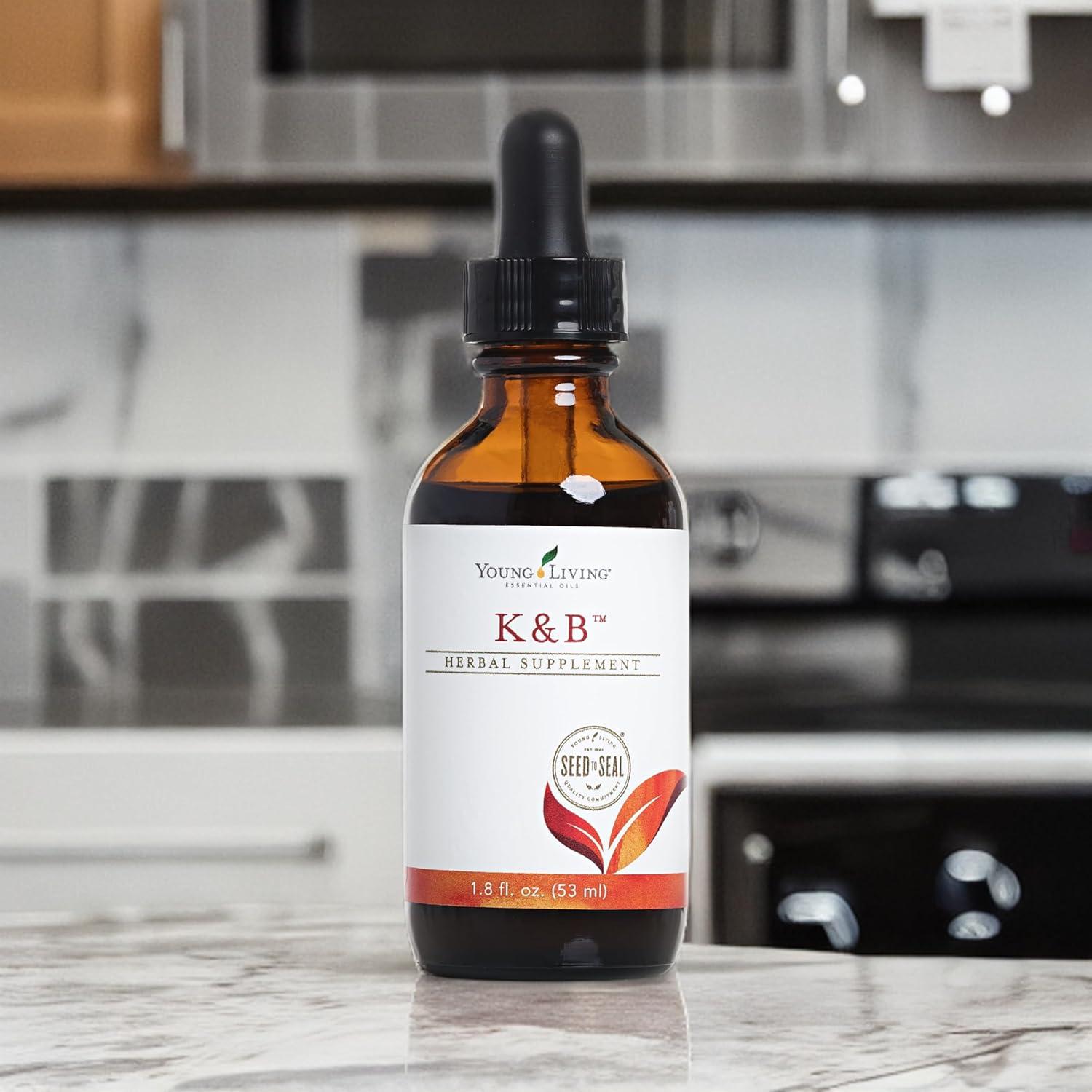 Suplemento Herbal Young Living K & B 53.24 ml - Aceites Esenciales