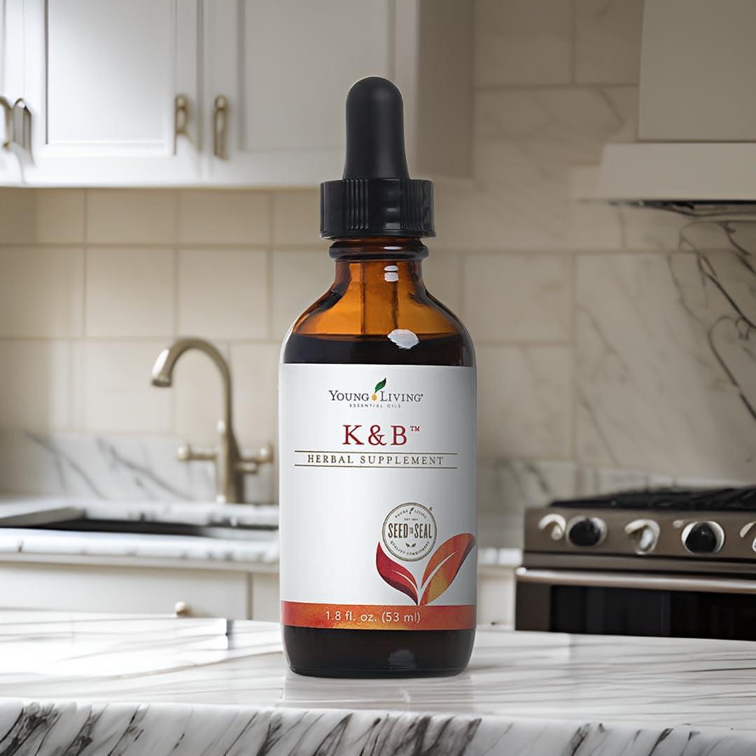 Suplemento Herbal Young Living K & B 53.24 ml - Aceites Esenciales