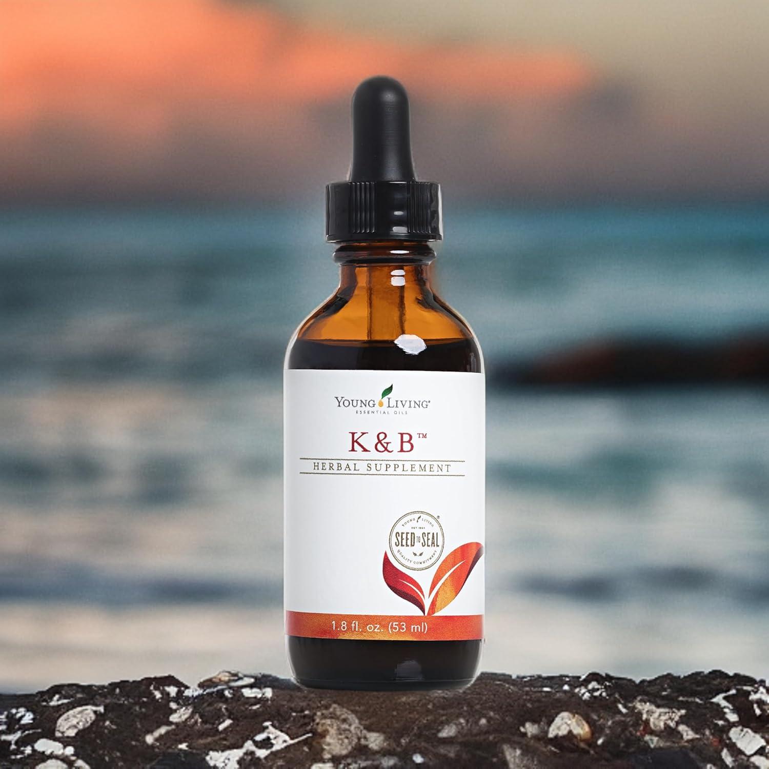 Suplemento Herbal Young Living K & B 53.24 ml - Aceites Esenciales