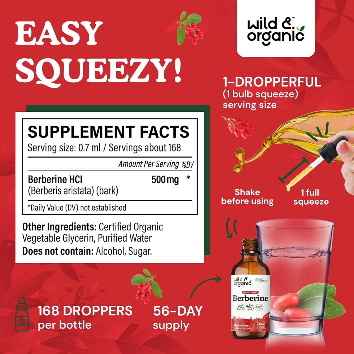 Tintura de Berberina 500mg y Gominolas de Resveratrol 1000mg