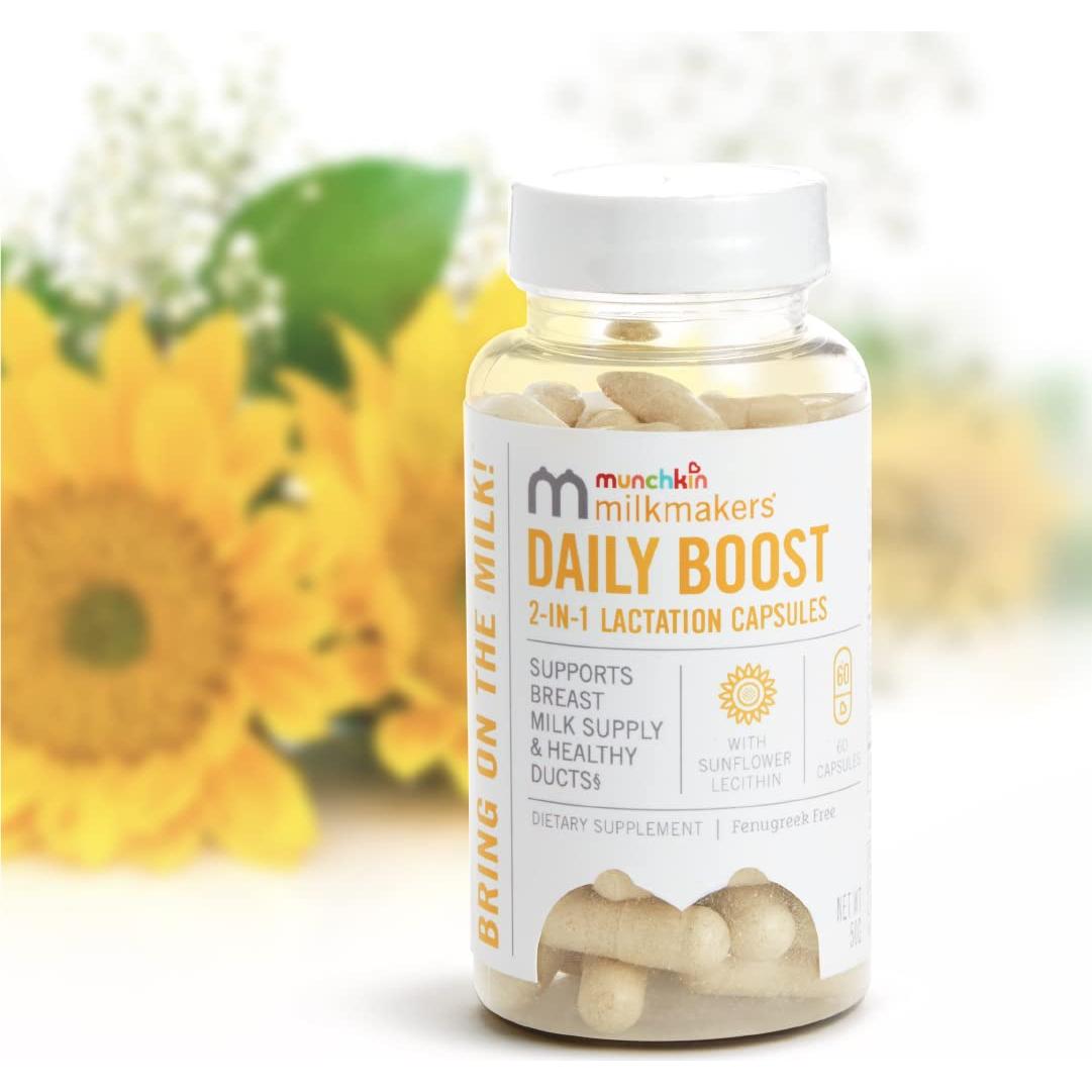 Suplemento de Lactancia Munchkin Milkmakers 60 Cápsulas