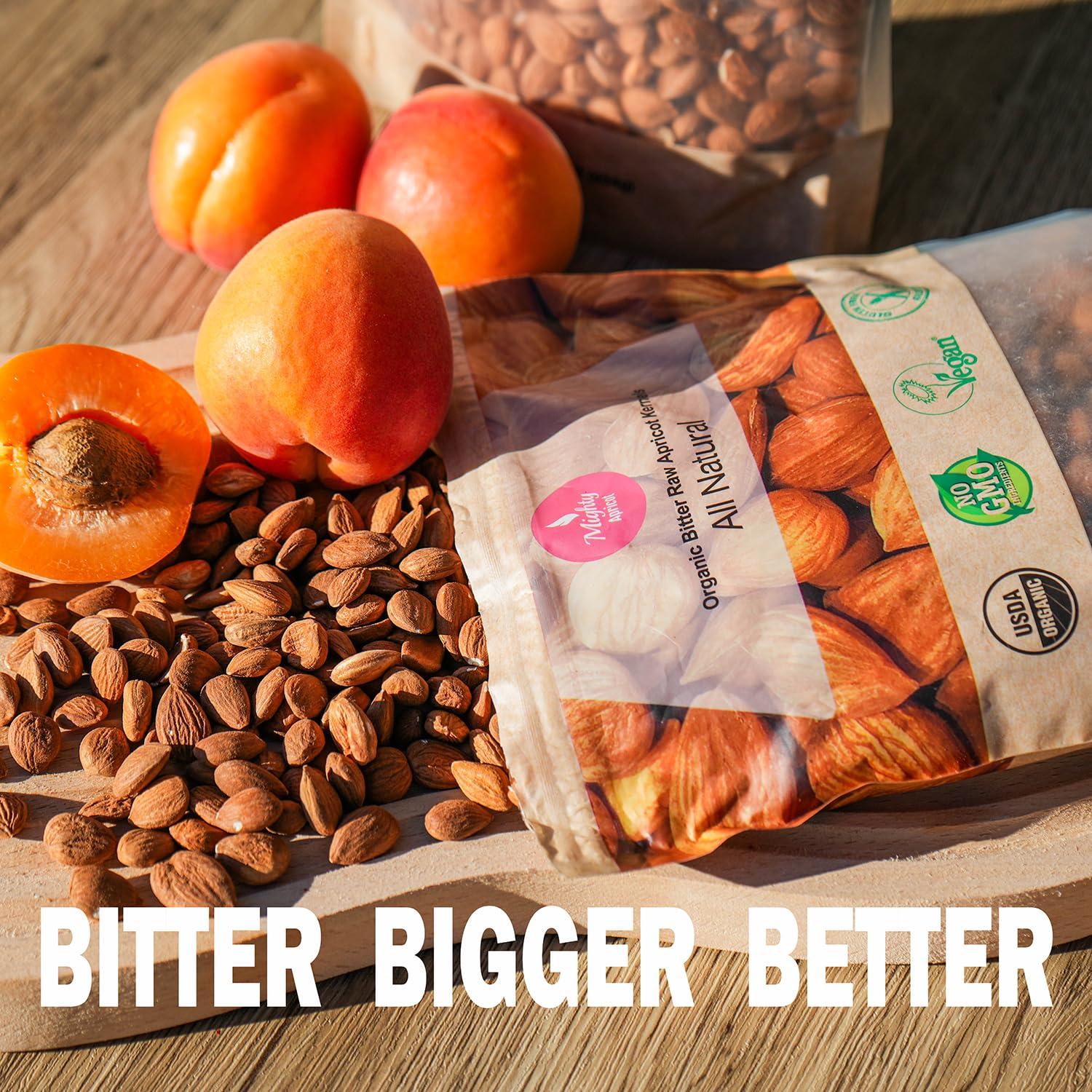 Núcleos de Albaricoque Amargo Orgánico Mighty Apricot 0.45 kg