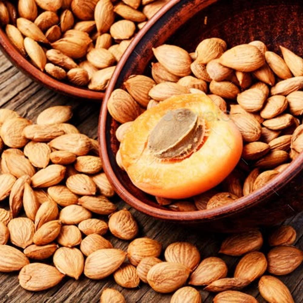 Núcleos de Albaricoque Amargos Orgánicos Crudos 453 g - USDA