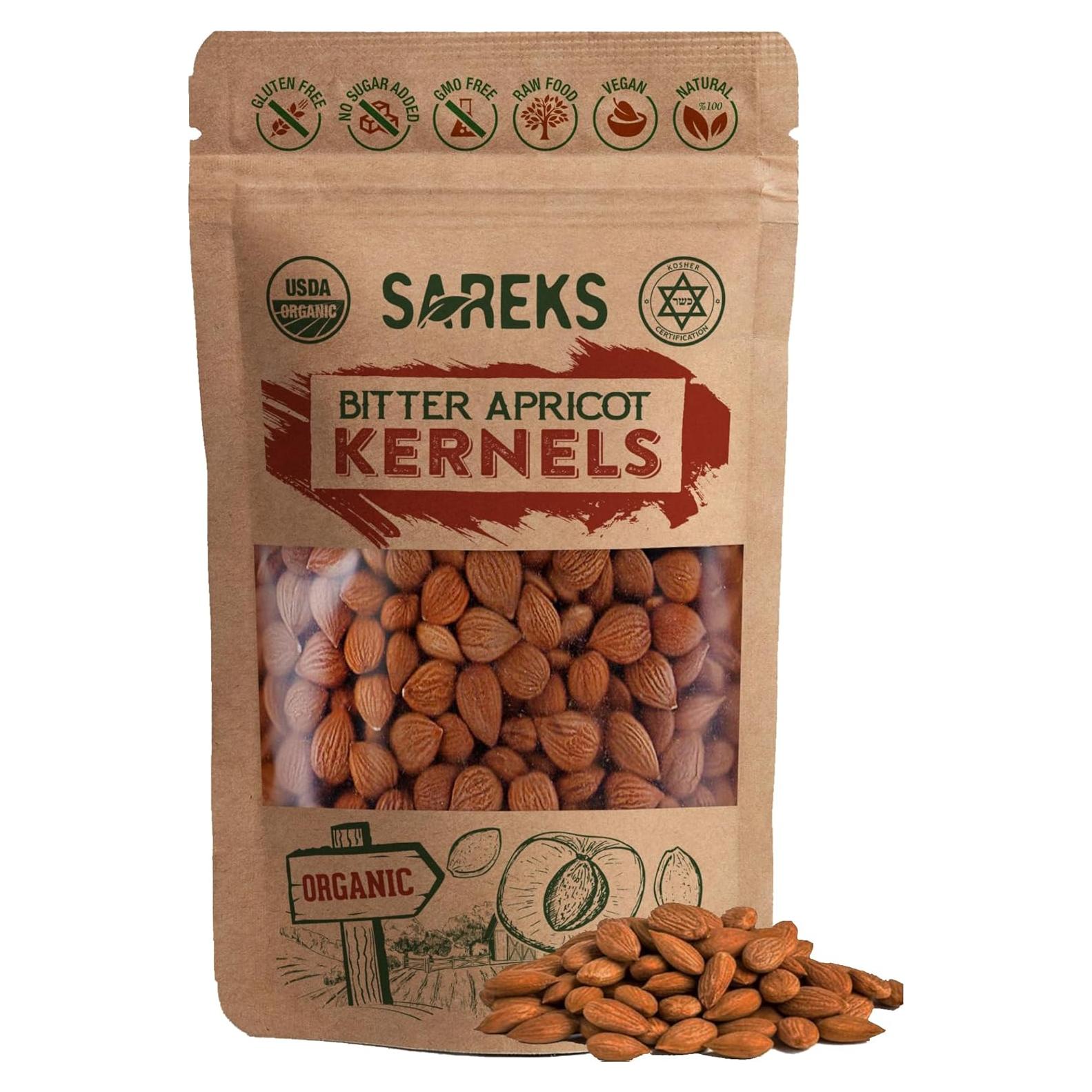 Núcleos de Albaricoque Amargos Orgánicos Mey-San 283.5g