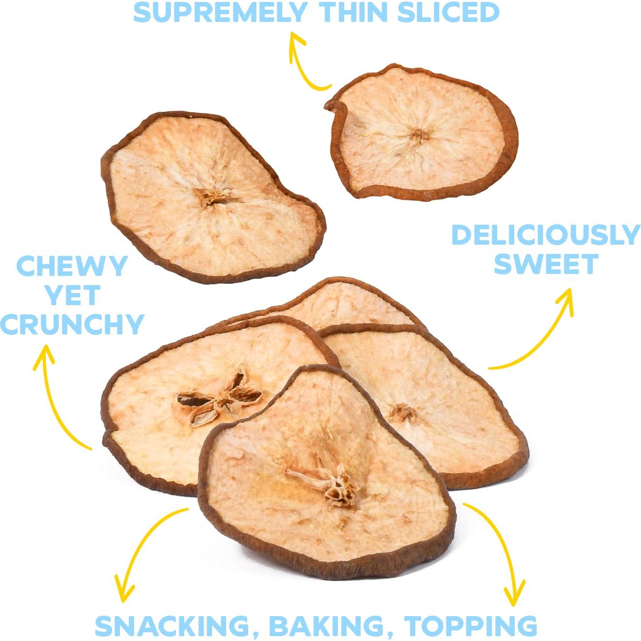 Chips de Pera Drybox - Paquete de 14 x 34 g, Sin Azúcar