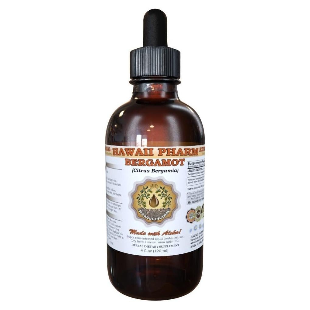 Extracto Líquido de Bergamota 113.4 ml - Suplemento Natural HawaiiPharm