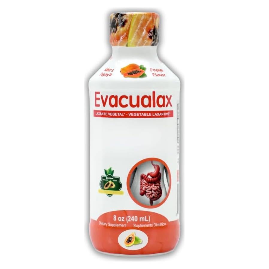 Laxante Líquido Evacualax Senna 240ml Sabor Papaya - Natural