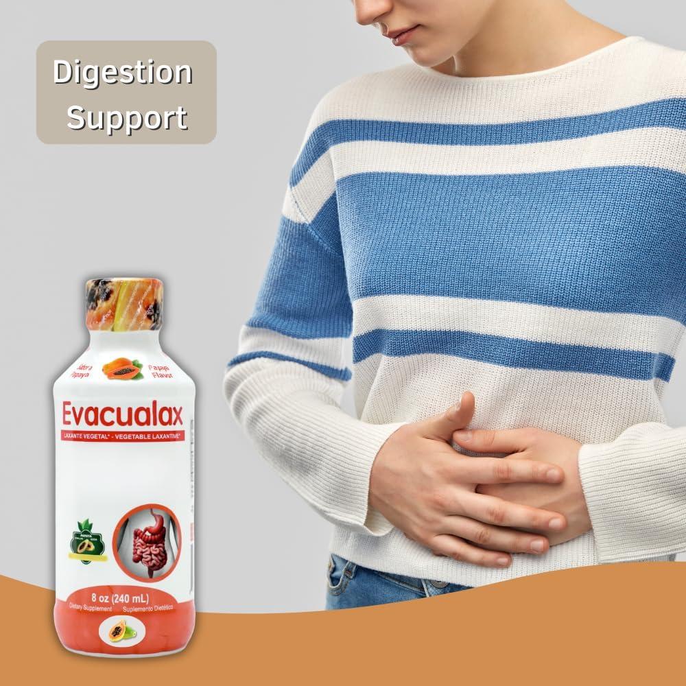 Laxante Líquido Evacualax Senna 240ml Sabor Papaya - Natural