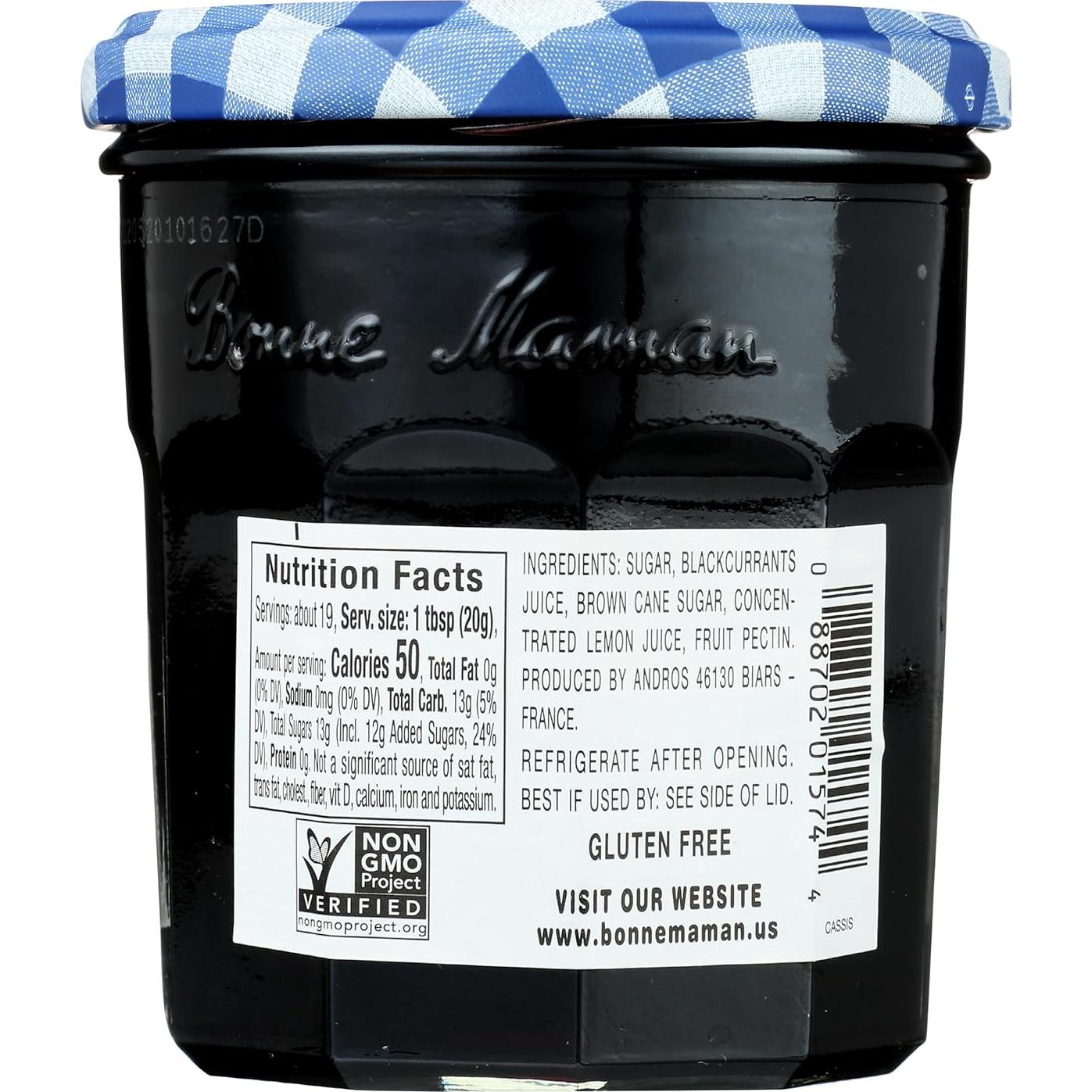 Gelatina de Grosella Negra Bonne Maman 368g