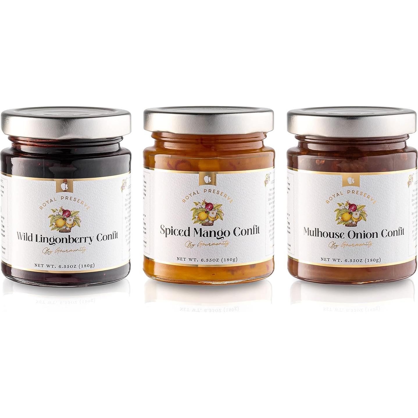 Mermelada de Lingonberry Gourmanity 180g - Sabor Agridulce Natural