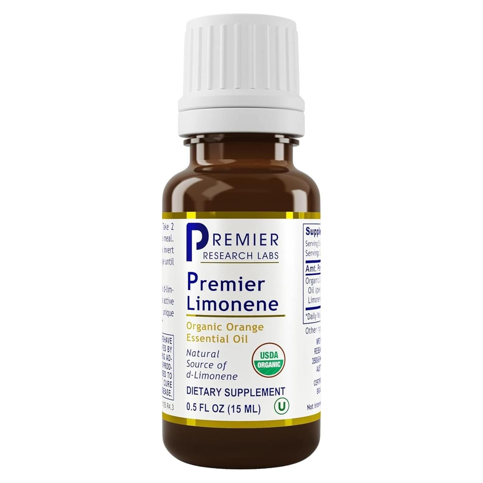 Aceite de Limoneno Premier Research Labs 14.17 g - Suplemento Orgánico