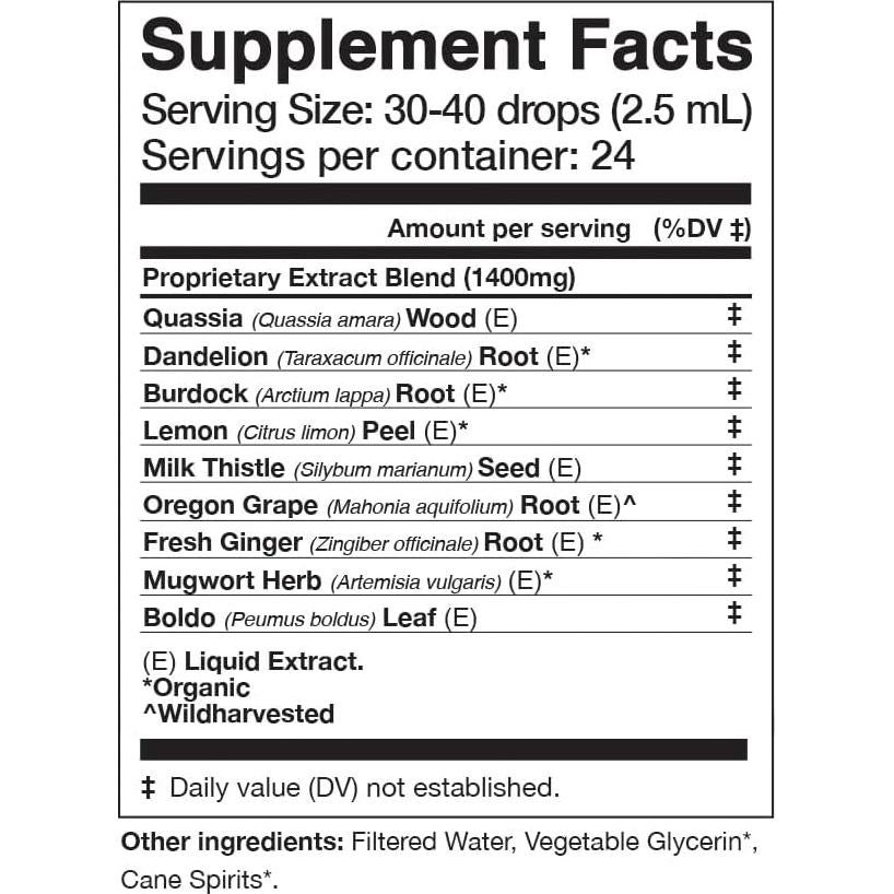 Tónico Digestivo Herbal Anima Mundi 60ml - Limpieza Hepática