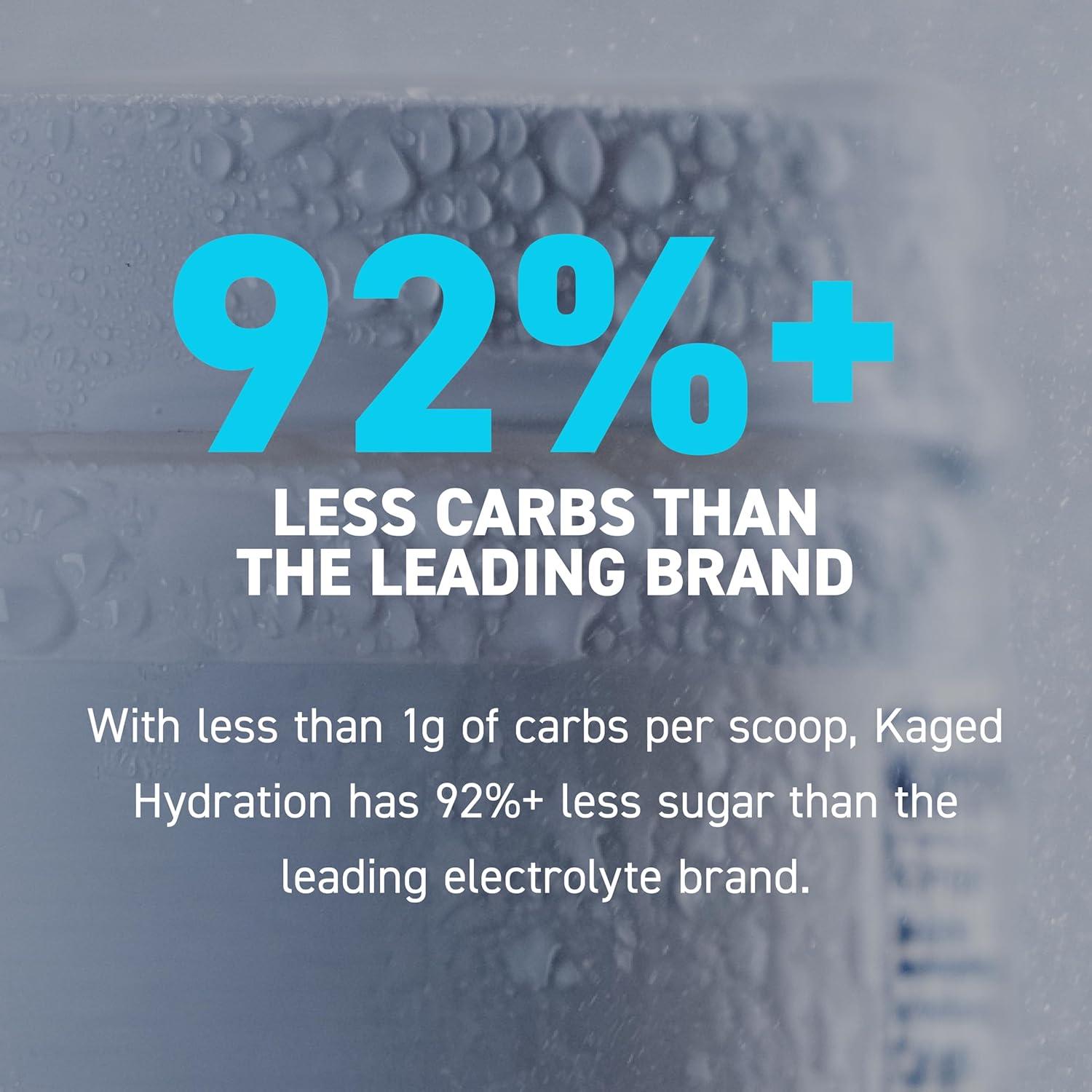 Kaged Daily Hydration Uva Glaciar | 60 Porciones Electrolitos